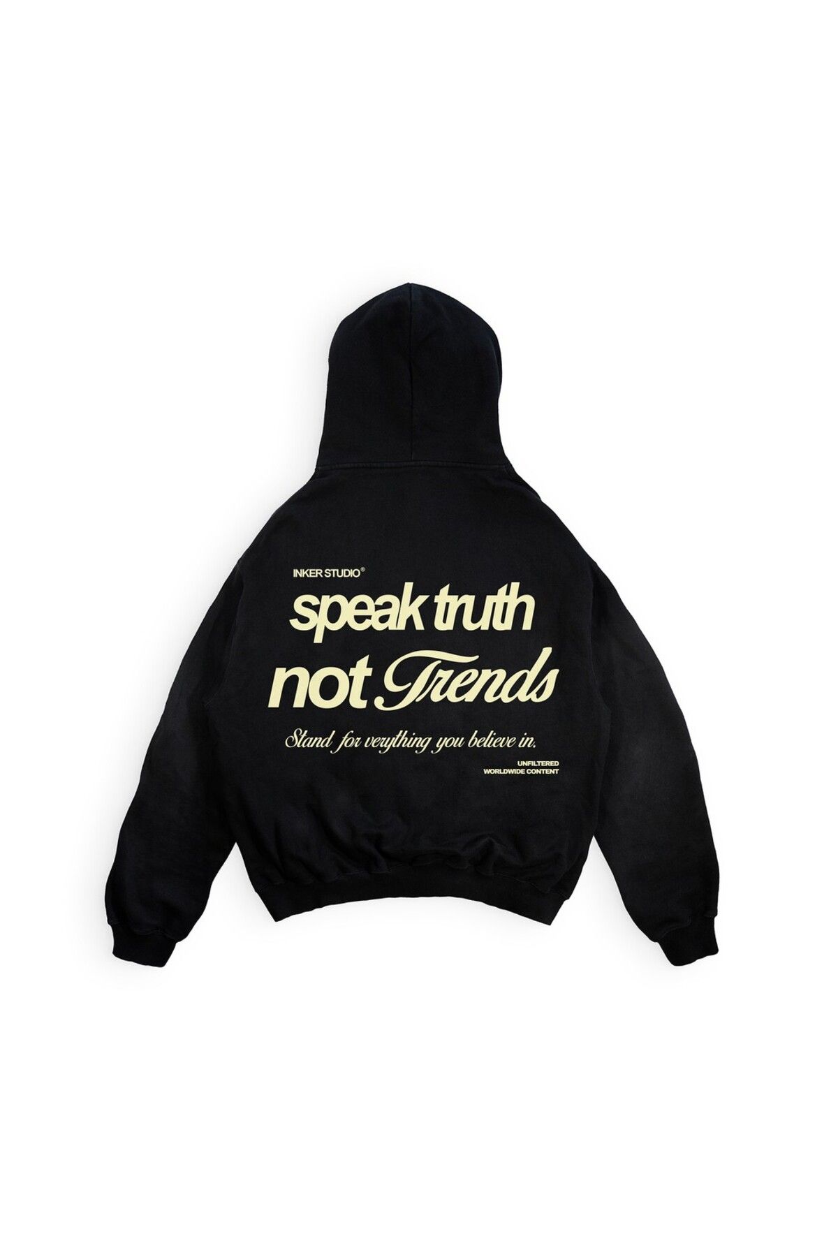 İNKER PRİNT CENTER Speak Truth Not Trends | Hoodie