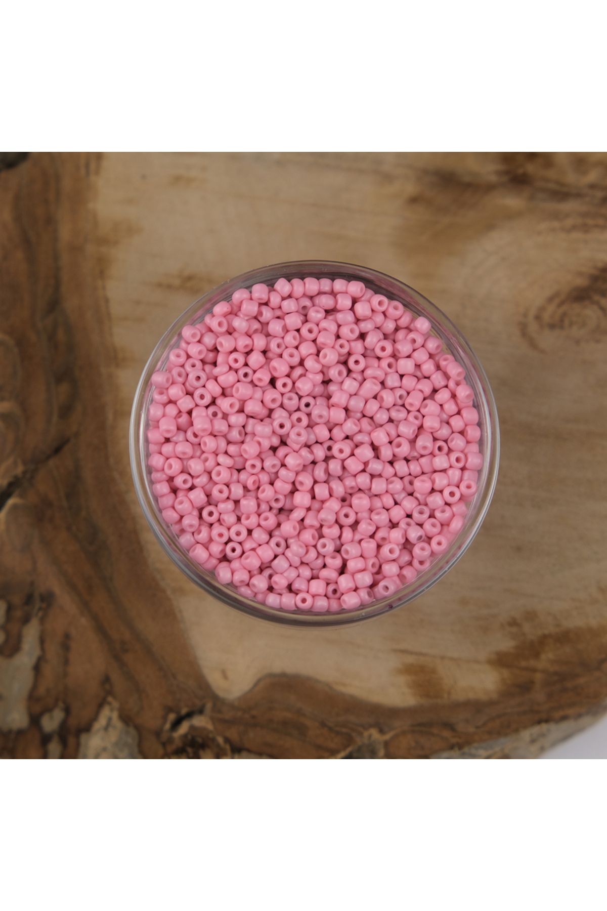 Kanguroom ABC Kum Boncuk Pembe 3 mm 500 Gram 8/0 - 9993A