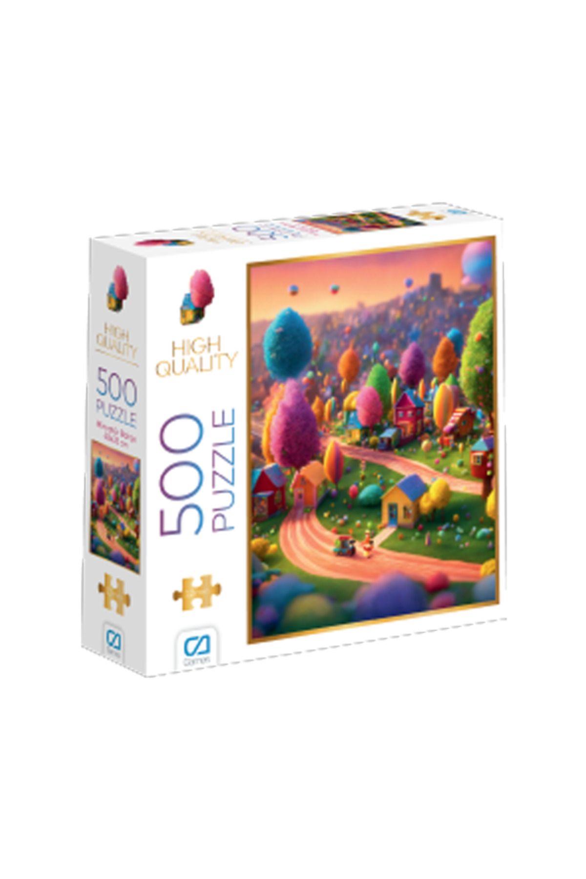 CA Games C&A Games Minyatür Bahçe 500 Parça Puzzle