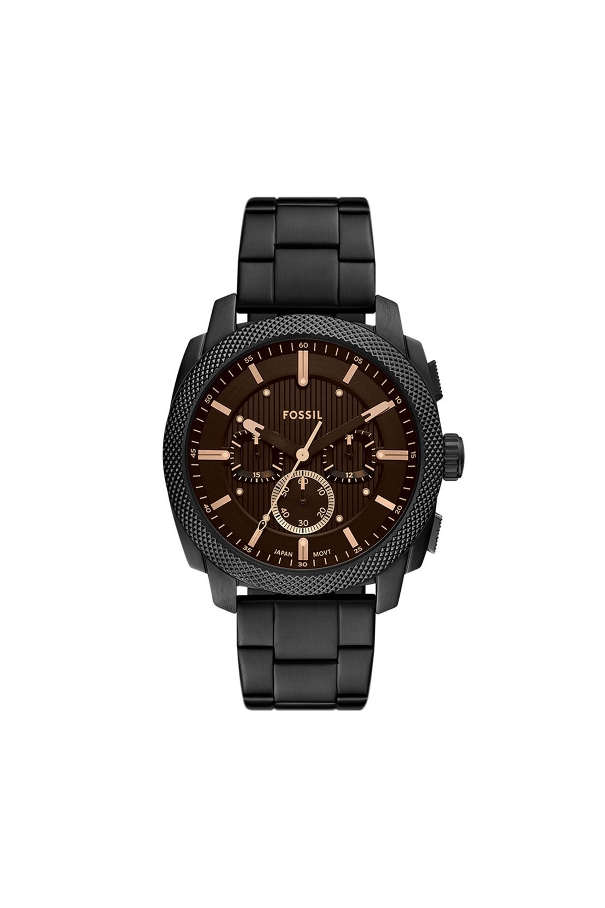 Fossil-Machine Schwarze Herrenuhr Fs6097 1