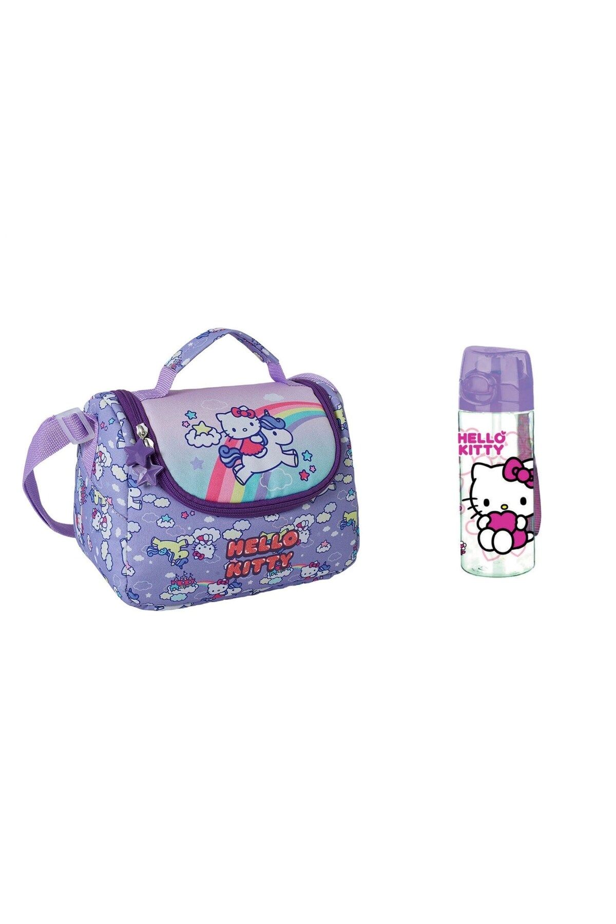 Hello Kitty Beslenme Çantası ve Su Matarası