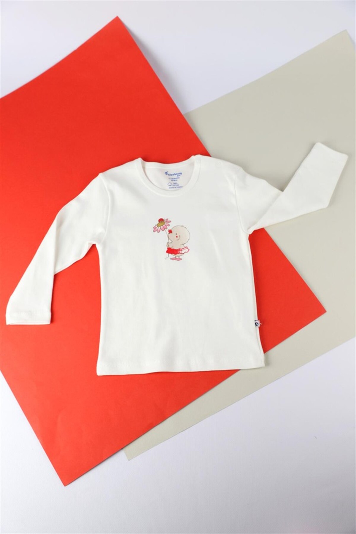 Ugly Duck 03 - 36 Ay Kız Bebek Ekru Uzun Kol Sweat fotoğrafı 7 (önizleme)