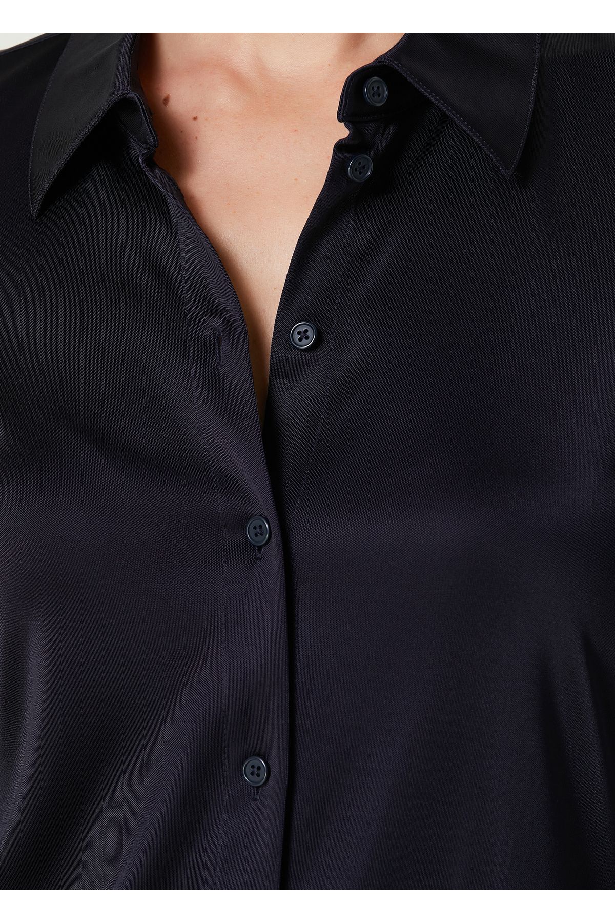 Helmut Lang-Size XS Navy Blue Shirt 4
