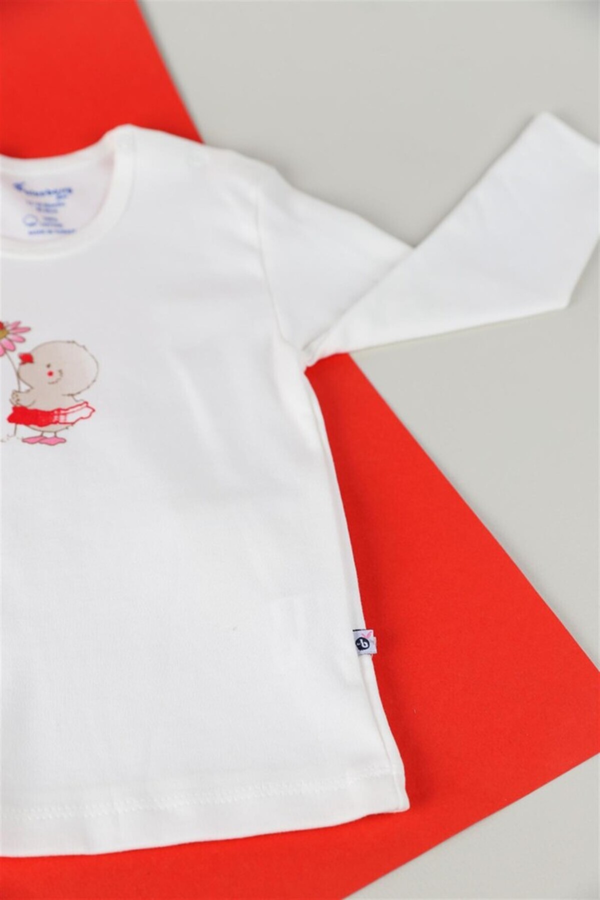 Ugly Duck 03 - 36 Ay Kız Bebek Ekru Uzun Kol Sweat fotoğrafı 4 (önizleme)