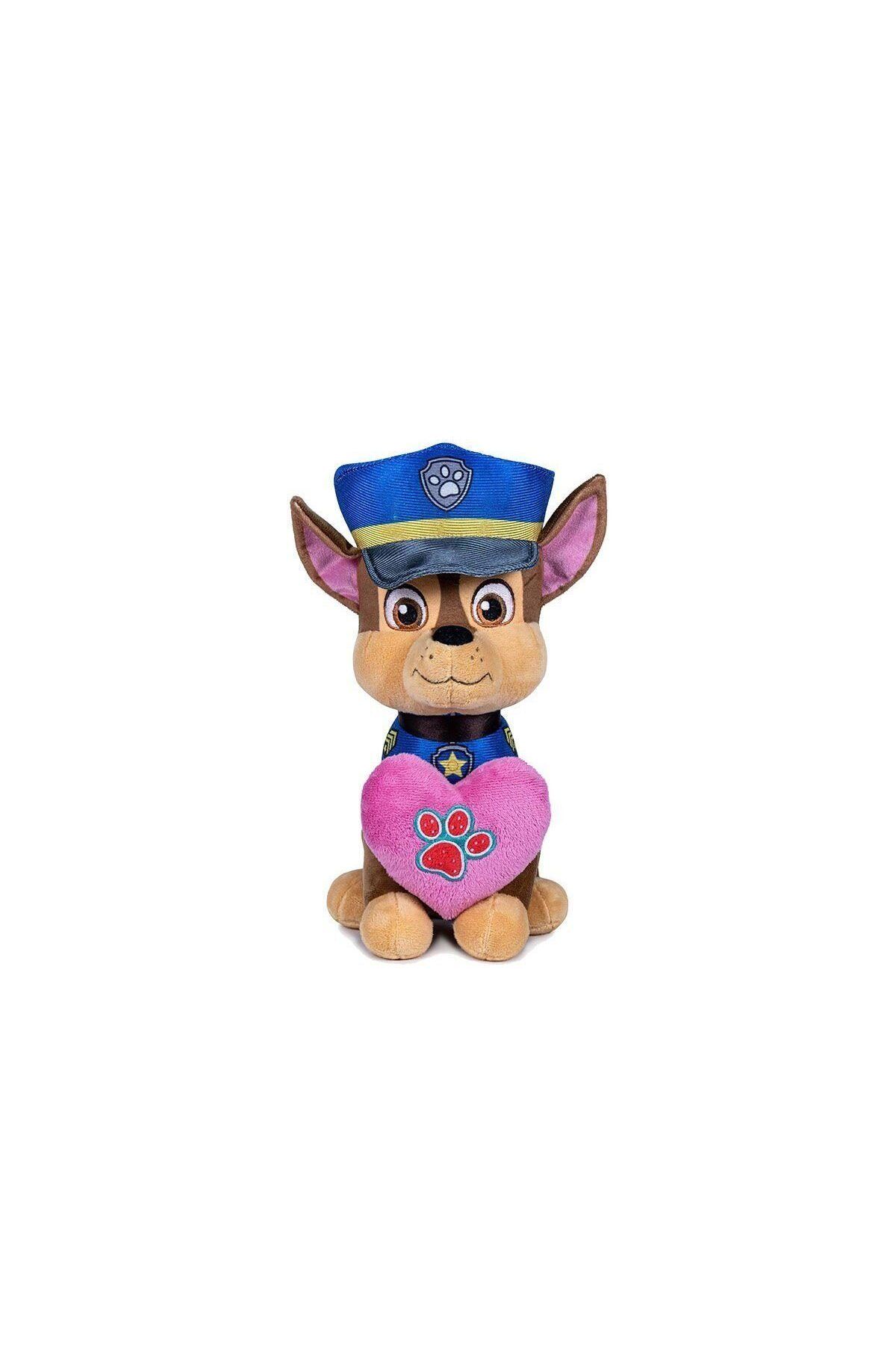 Easy Tedarik 760022981 PAW Patrol - Chase - Love Serisi 20 cm Peluş