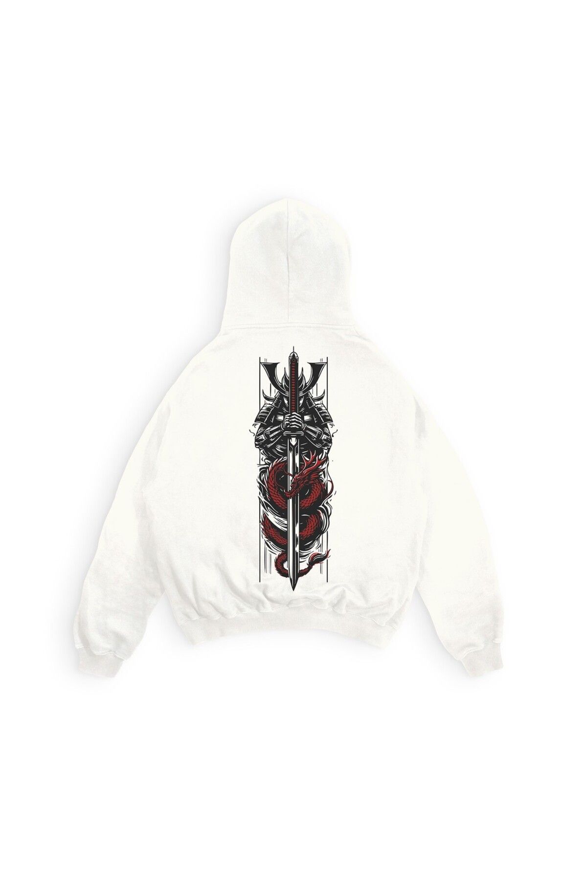 İNKER PRİNT CENTER Samurai Dragon | Hoodie