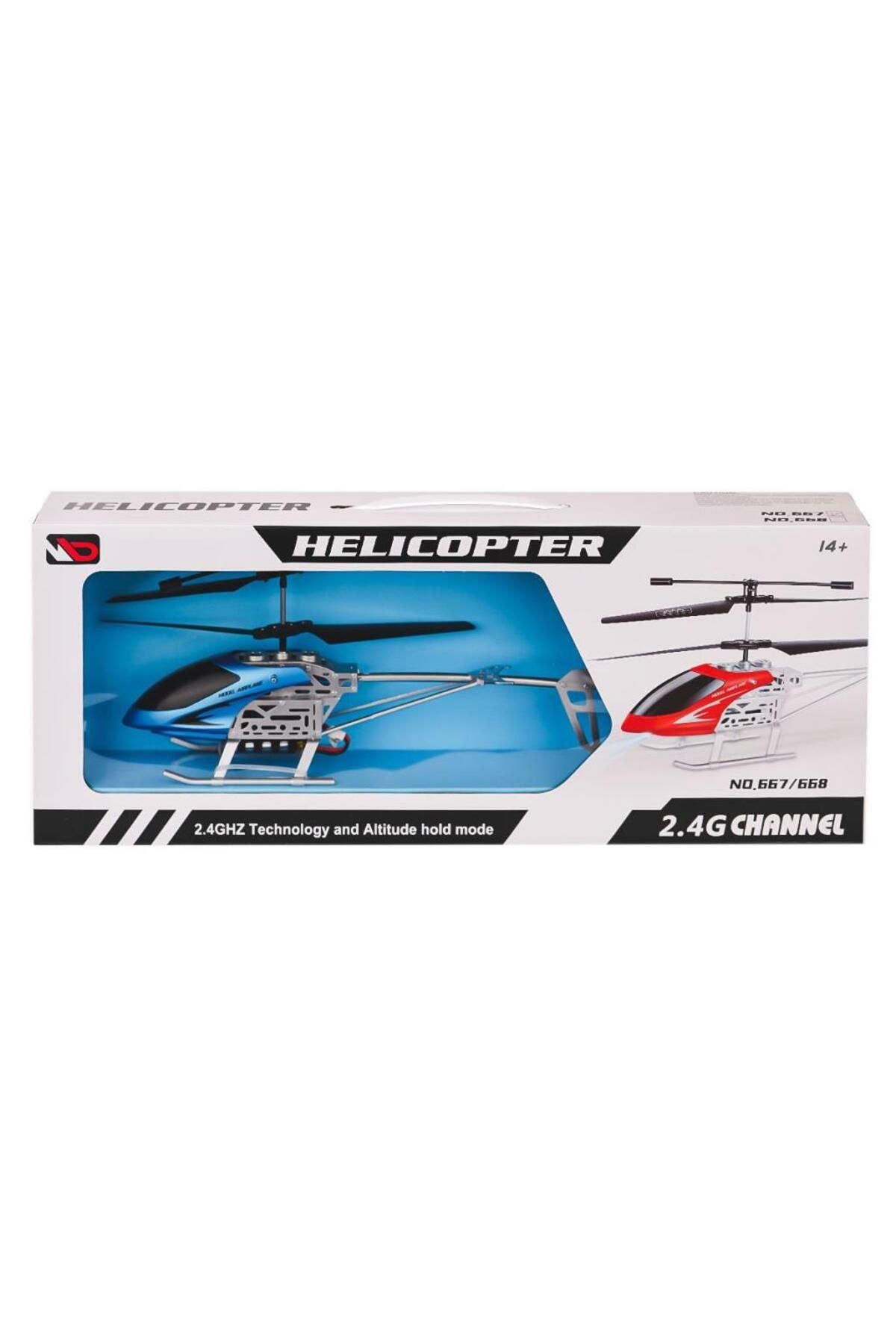 NessiWorld 667 Kumandalı Işıklı Helikopter -Gepettoys