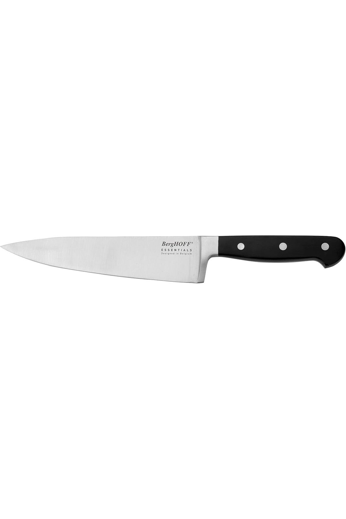 STOREMAX lbstorex 2800379 şef/Aşçı bıçağı dövülmüş, paslanmaz çelik, siyah, 20 x 0,1 x 0,1 cm Ne