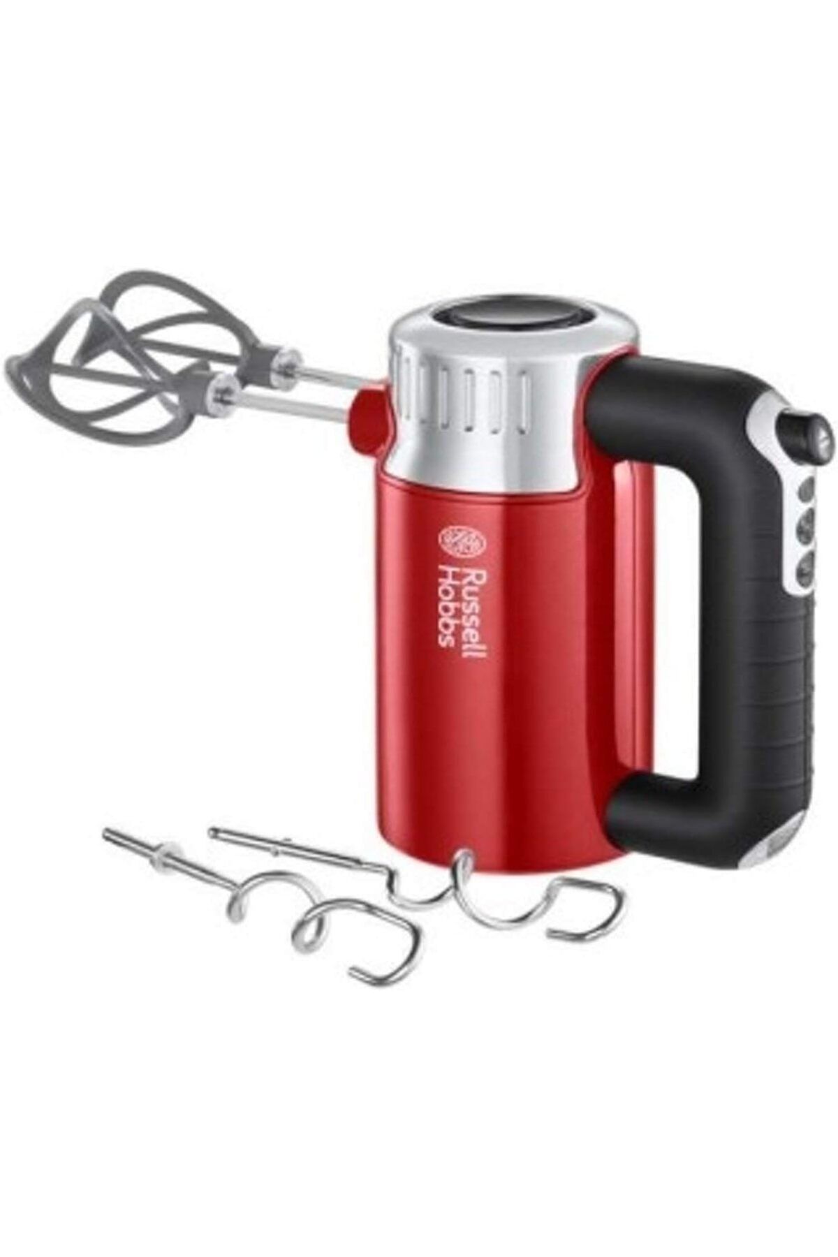 STOREMAX lbstorex Hobbs El mikseri Retro kırmızı (4 hız kademesi + Turbo, daha iyi karıştırma için c