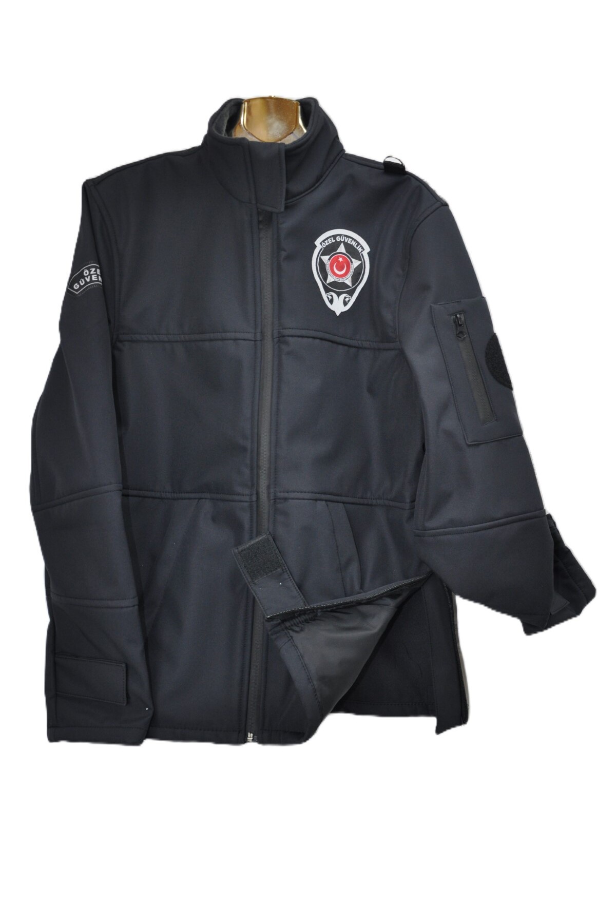 ÖZEL GÜVENLİK SOFTSHELL MONT — خاکستری TGFRTGH159 — تصویر 4 از 6