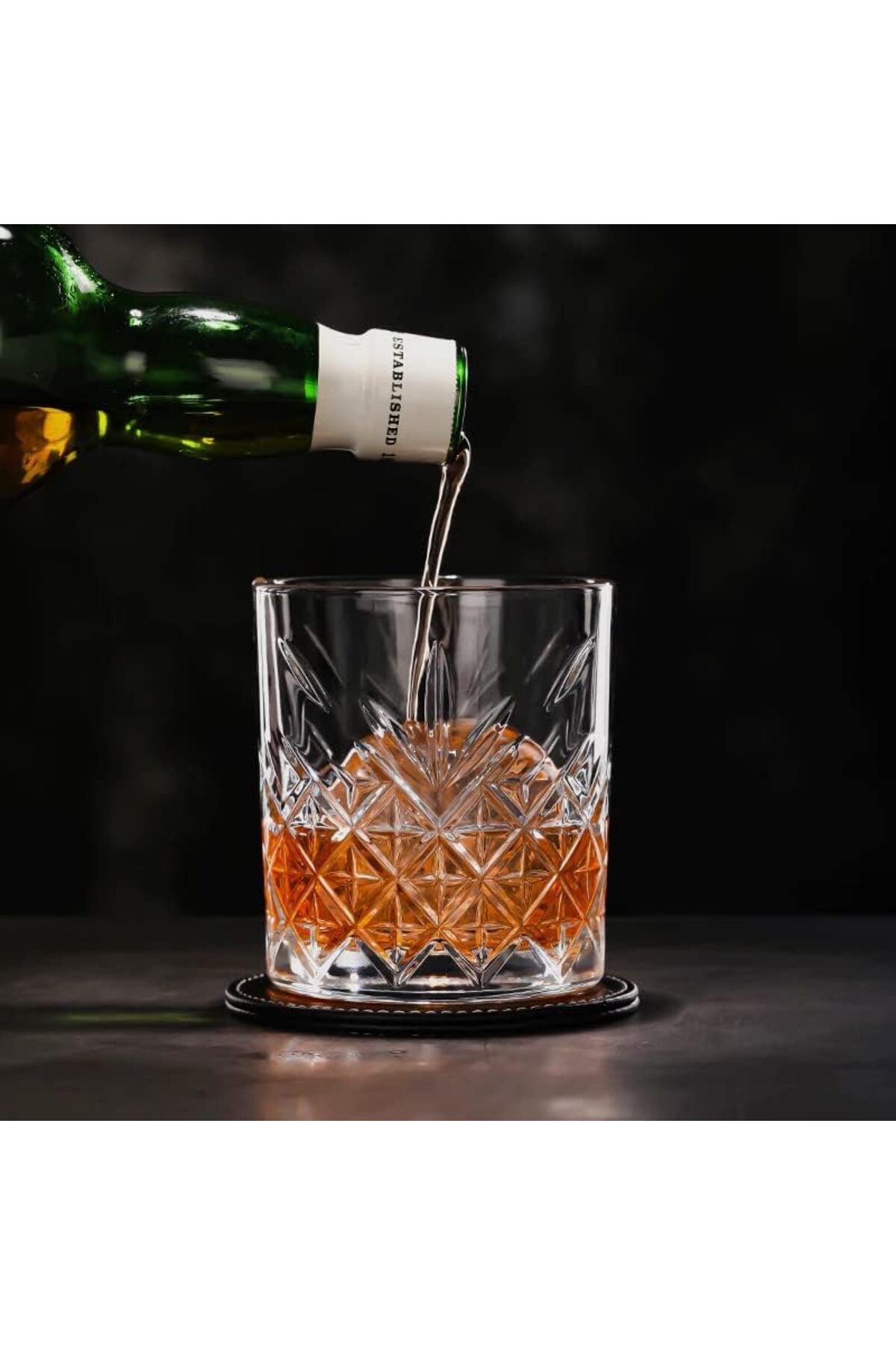 STOREMAX-Gkcreative 330 Cc Paris Series Large Goblet Whiskey Glass New Year Gift 2