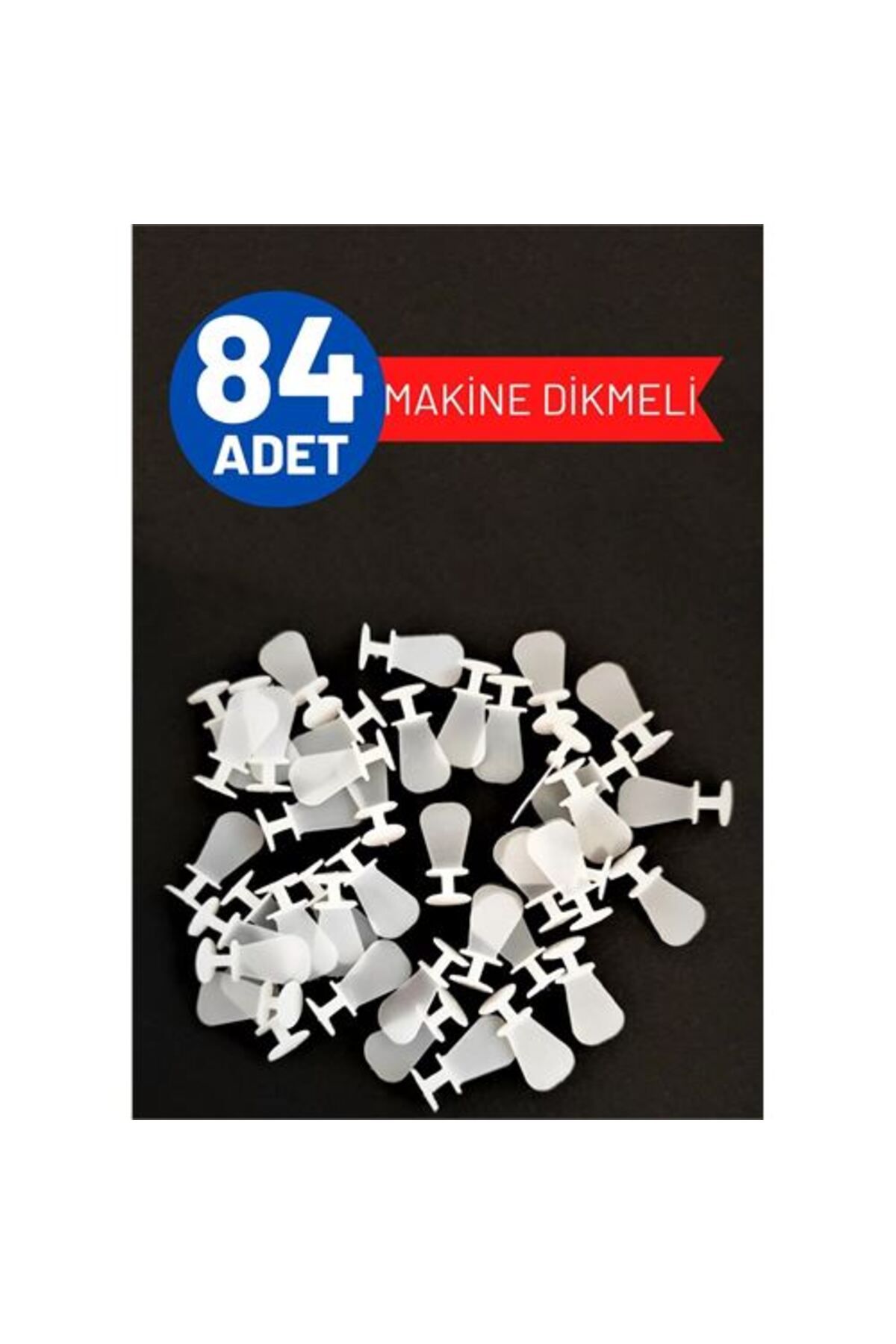 ahsun DKTT Makine Dikmeli Perde Düğmesi 84 Adet