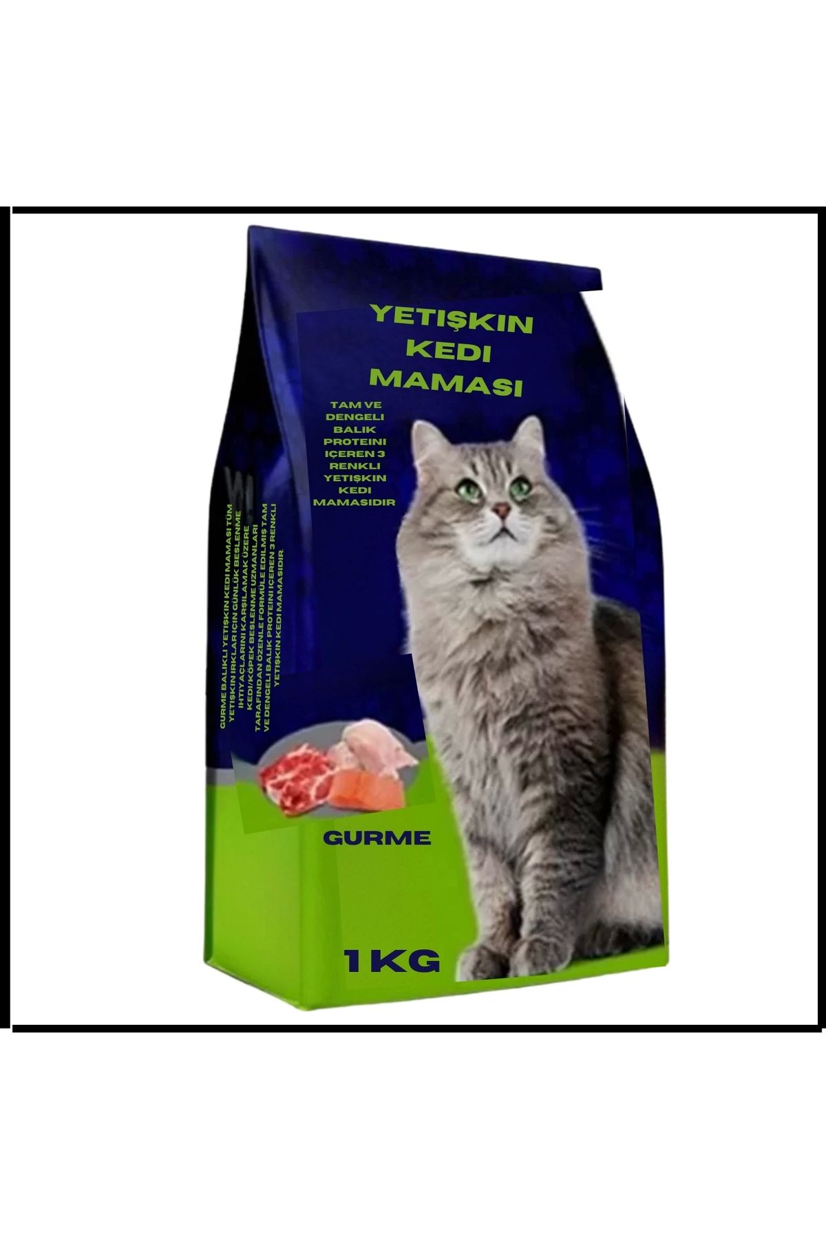 Uygunayakala Uyguna-Yakala Yetişkin Kedi Maması Gurme 1 Kg-MA.018