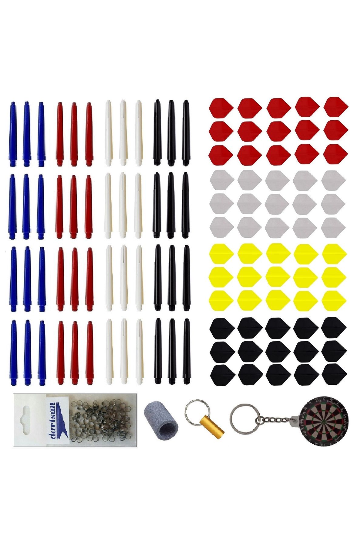 DARTSAN Okul Dart Seti. Çoklu Set