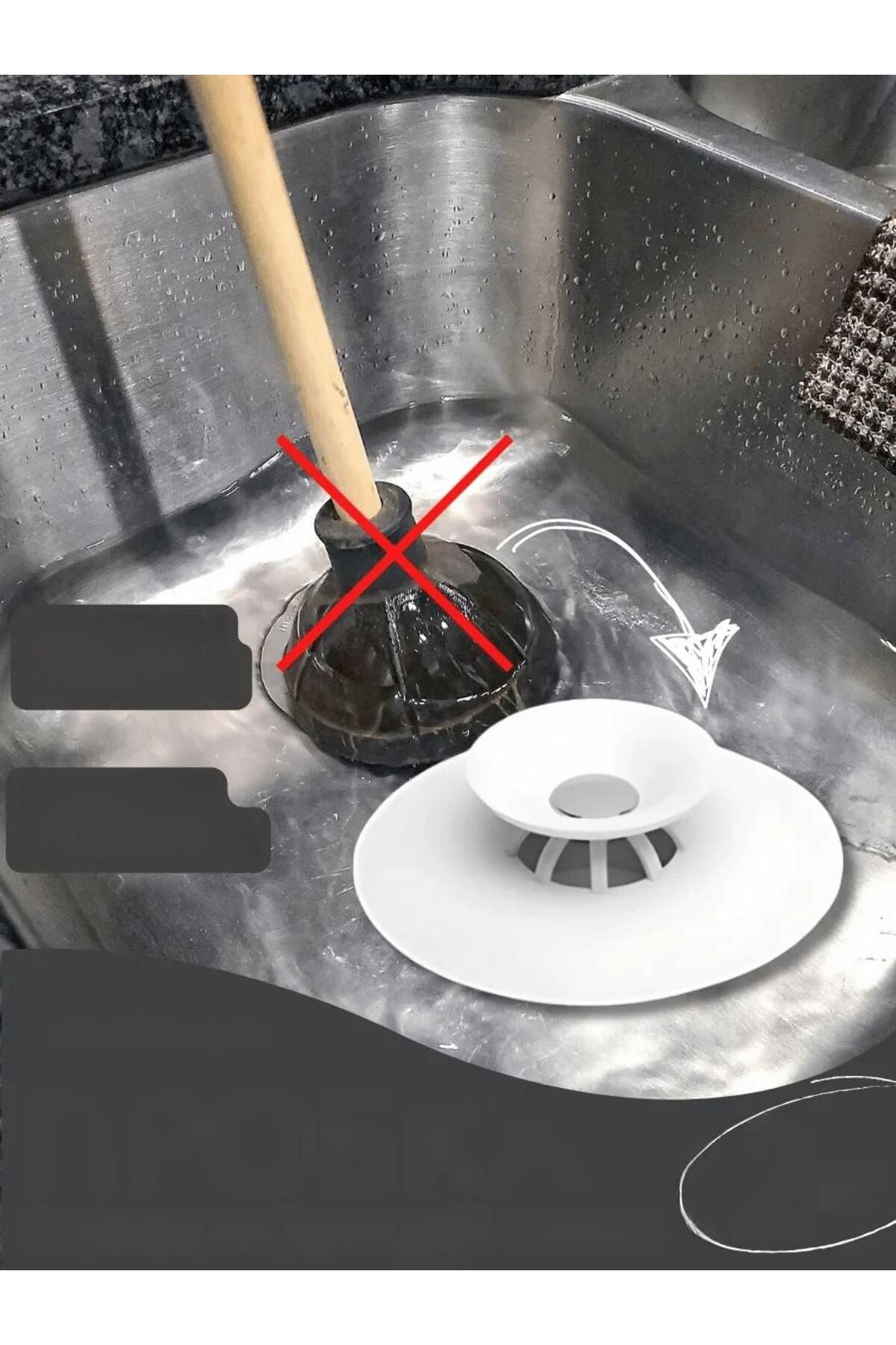 Transformacion-721277   Model Sink Strainer - Push-Drop 2 Pcs 6