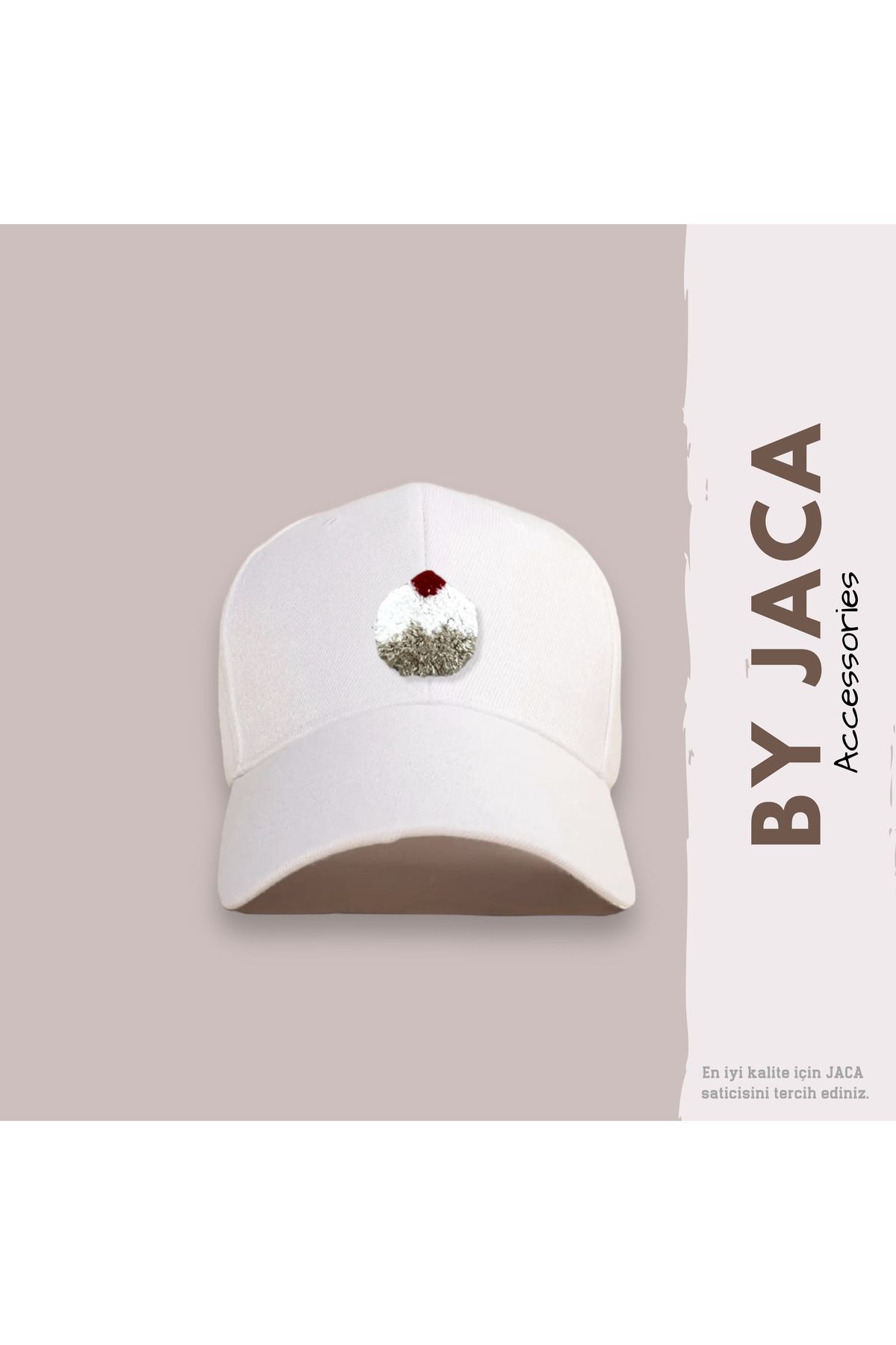 JACA Unisex Basic Mini İşlemeli Şapka Cap