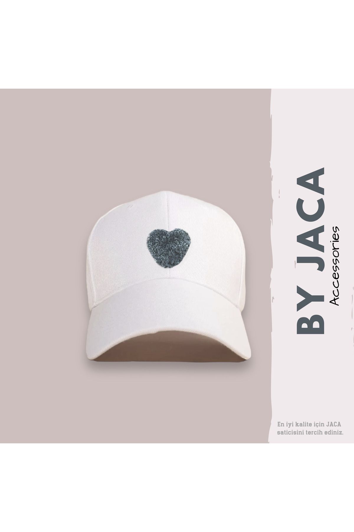 JACA Unisex Basic Mini İşlemeli Şapka Cap