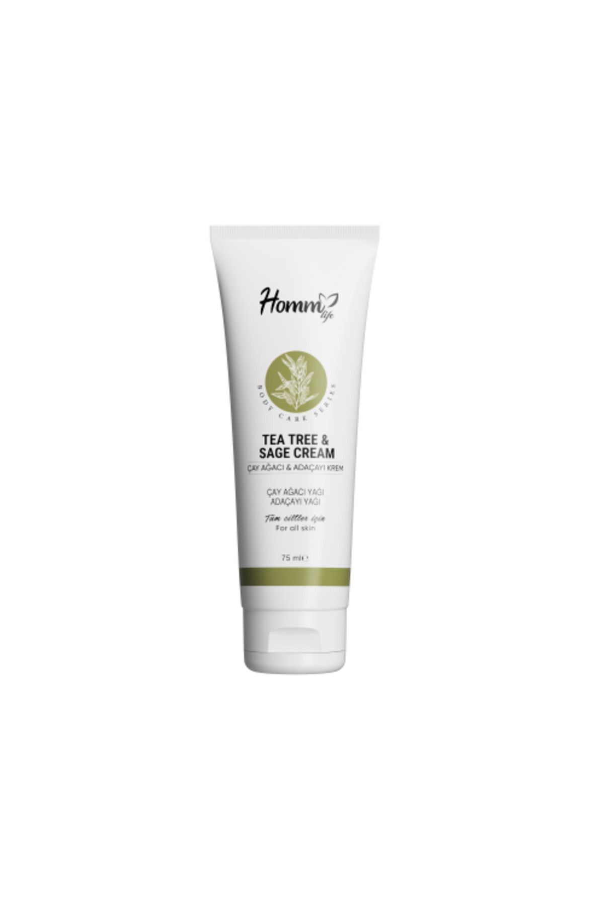 Homm Life Çay Ağacı Adaçayı Yağlı Krem 75 ml
