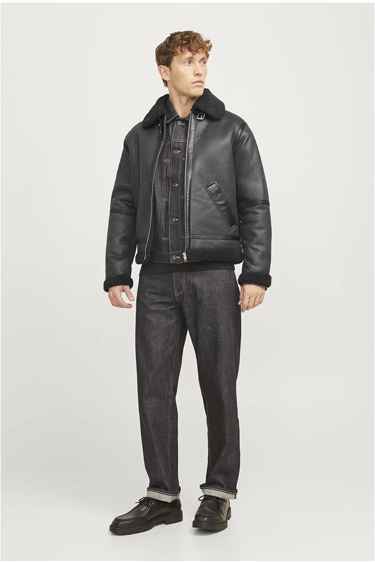 کاپشن مردانه راسته آستین بلند | جک اند جونز Jack & Jones TYC980AC495F226D00 - تصویر 2