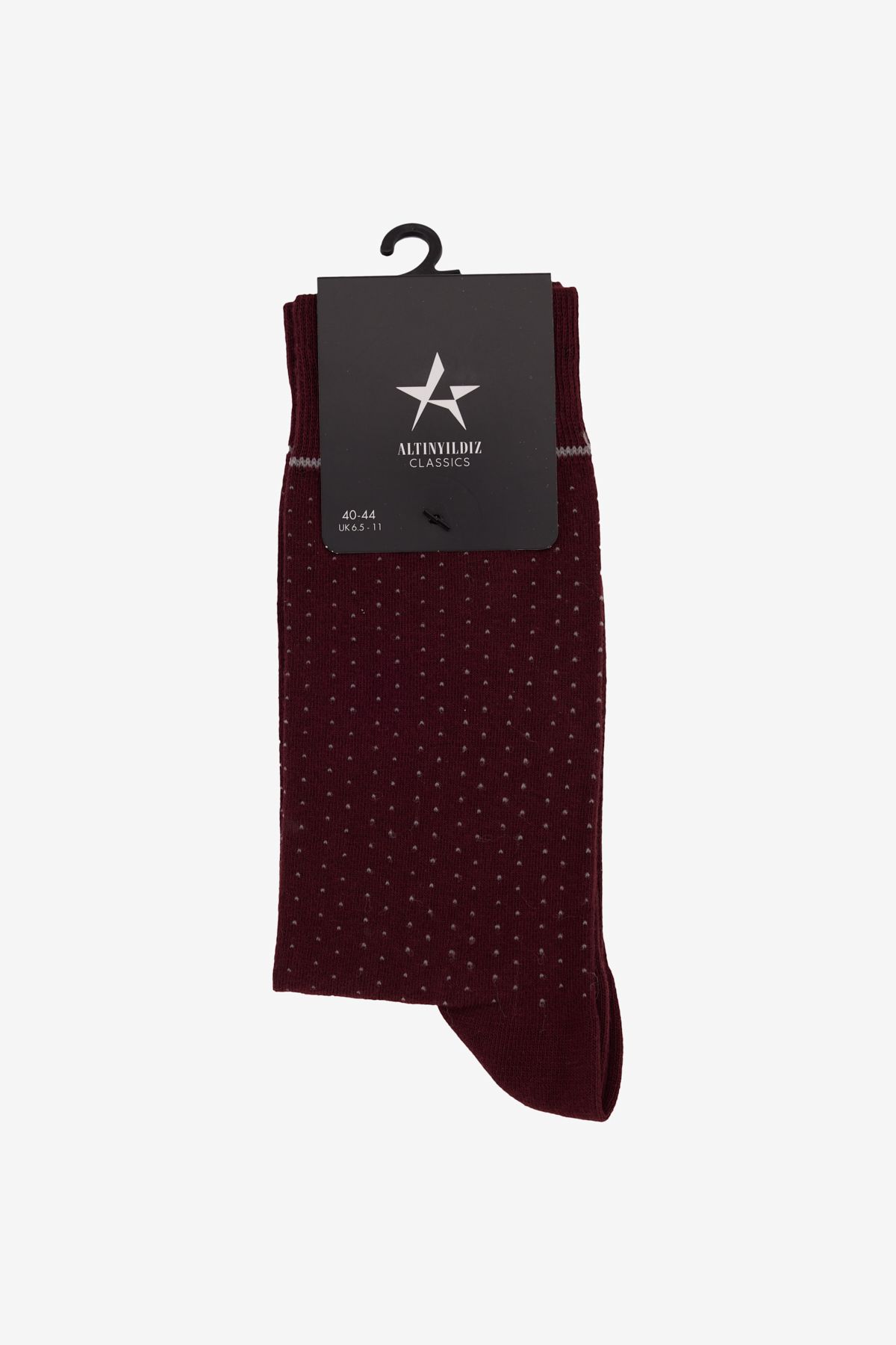 AC&Co / Altınyıldız Classics-Ανδρικές κάλτσες Navy Blue-Claret Red-Black 3 Pack 2