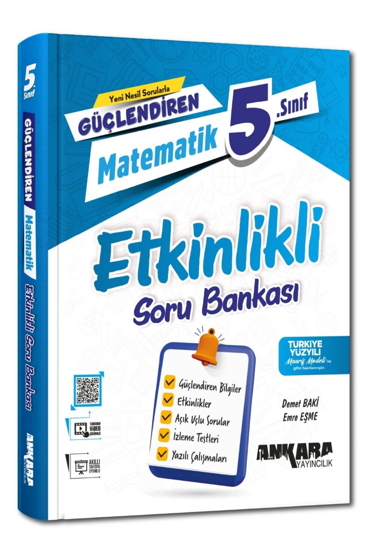 Ankara Yayıncılık 5.sınıf Güçlendiren Matematik Etkinlikli Soru Bankası