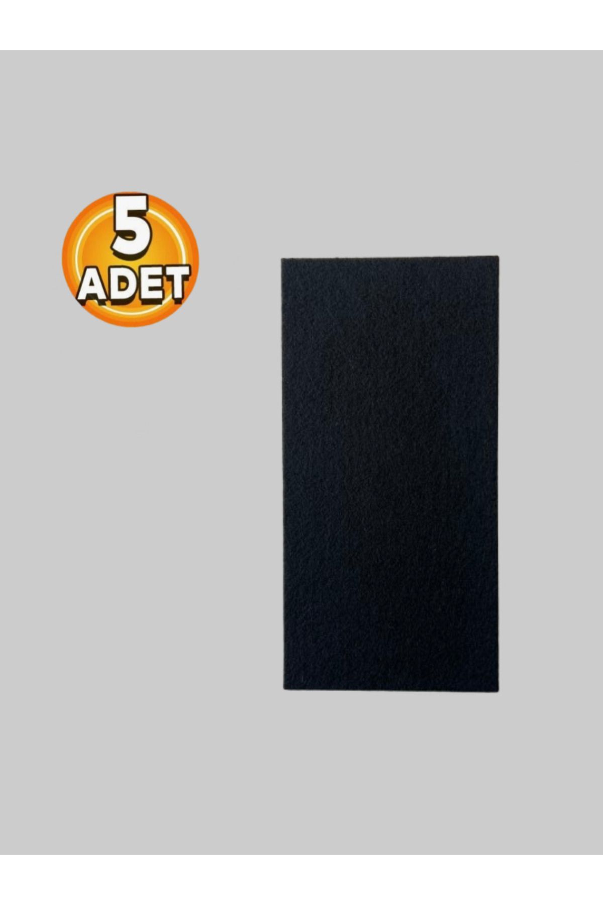 Yeni Özel Yapışkanlı Koruyucu Keçe 12x24 cm (5 Adet)