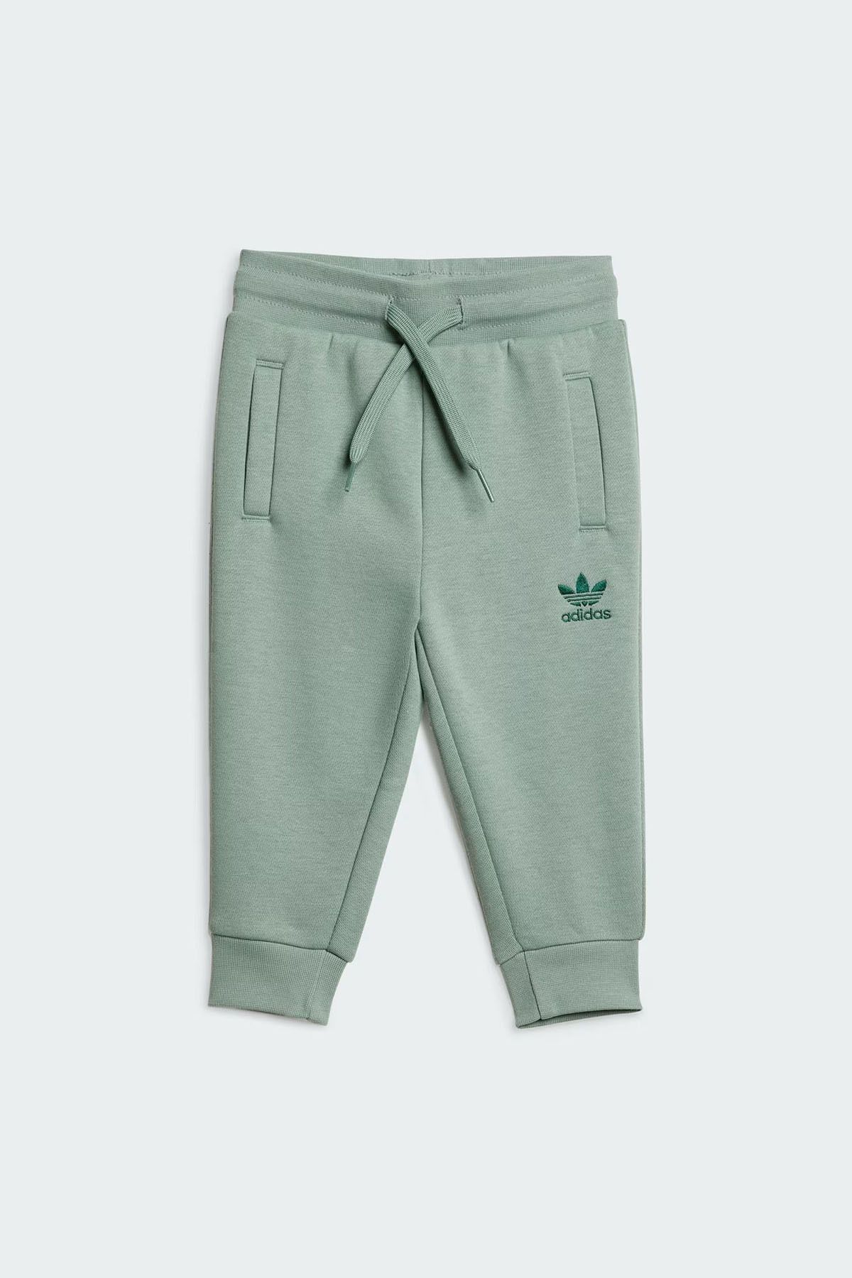 adidas-طقم بدلة رياضية للأطفال من Trefoil - Jı5804 4