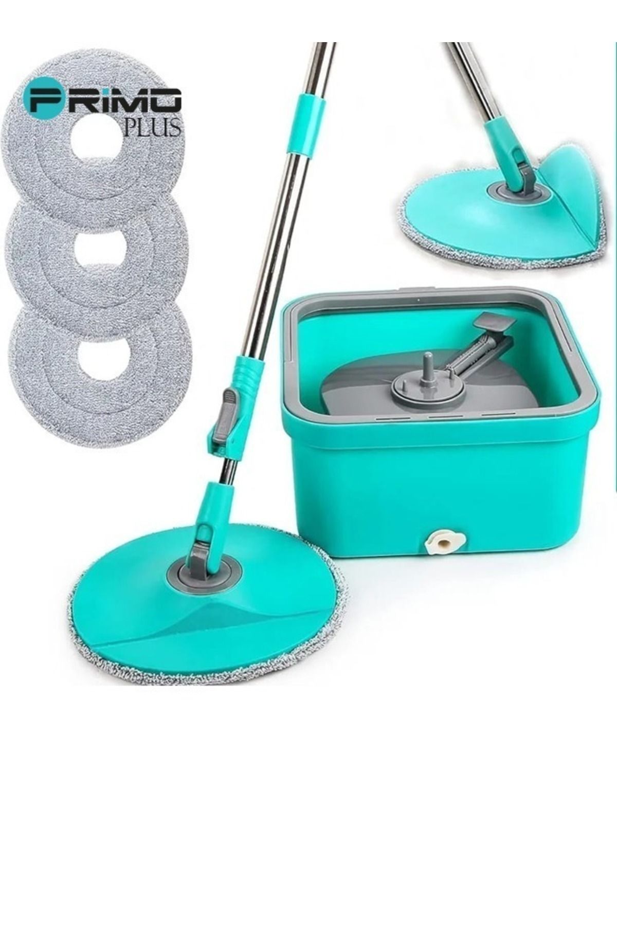 Primo Plus-A wonderful rotating mop and bucket set with a circular shape for easy cleaning 4