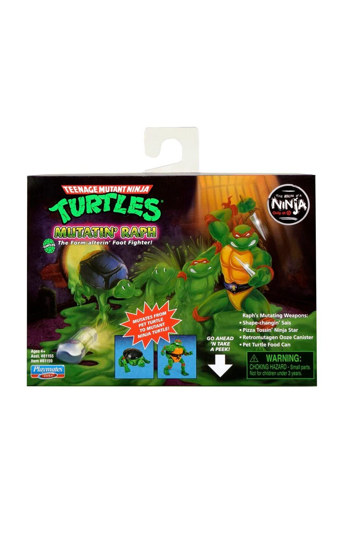 Teenage Mutant Ninja Turtles-Mutatin Raphael Action Figure 1