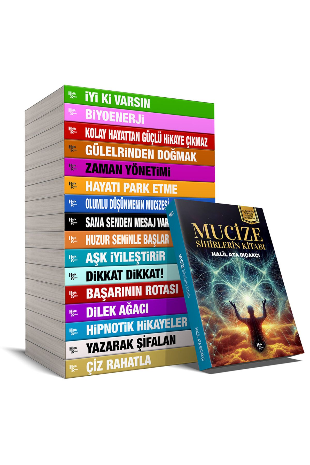 Halk Kitabevi Kişisel Gelişim Kütüphanesi 17 Kitap Bir Arada