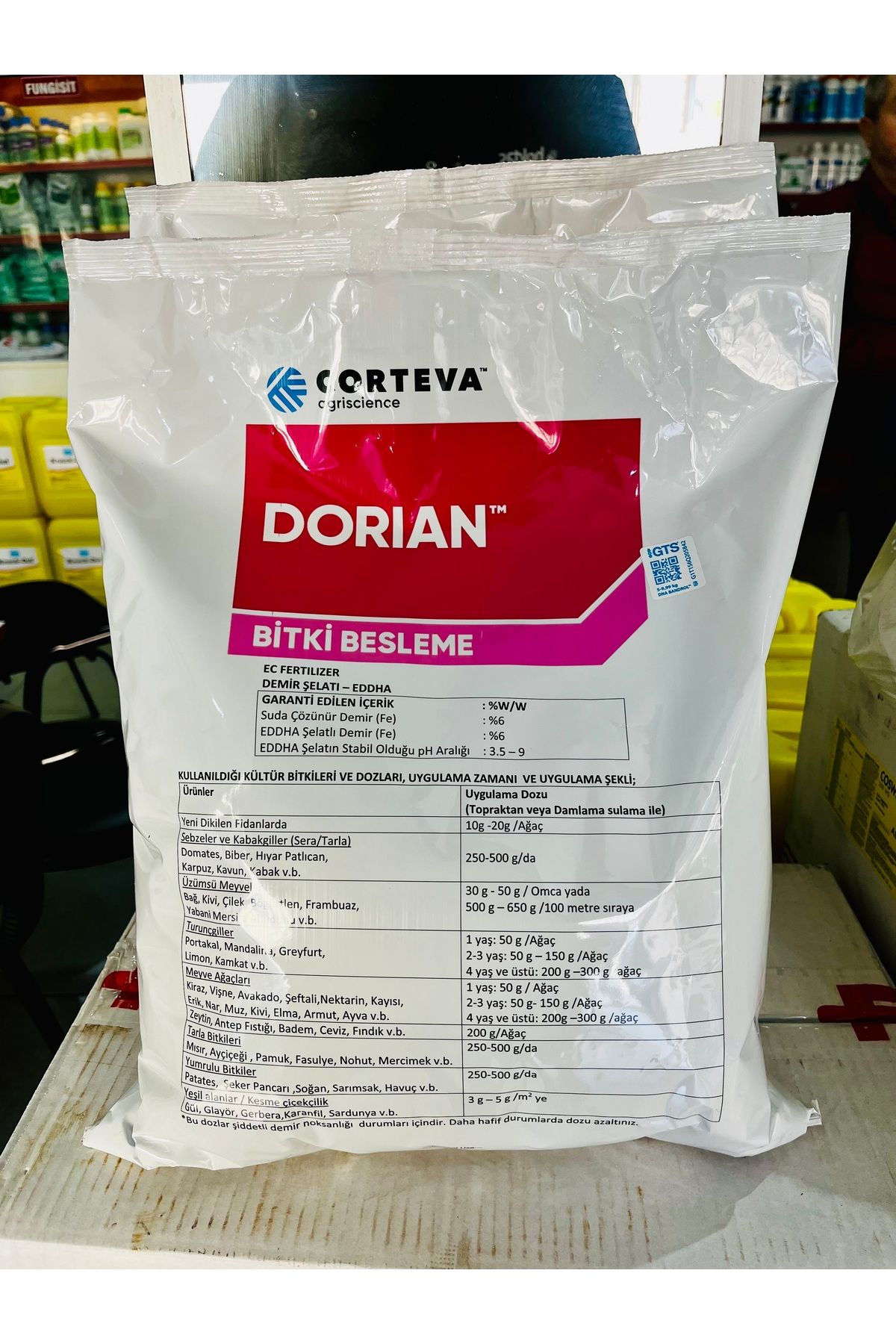 corteva Demir Gübresi Dorıan 5kg