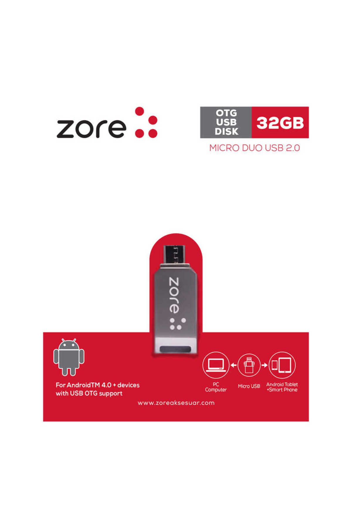 HTstore Zore OM1 Micro Metal OTG 32 GB