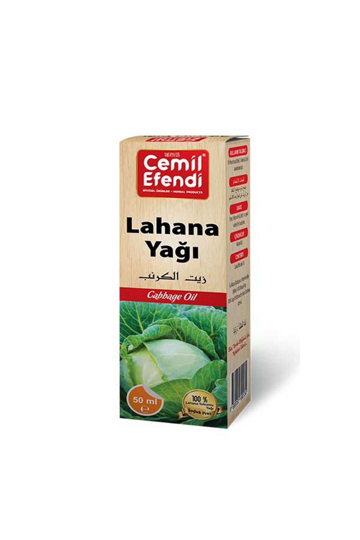 EGATOPTAN Lahana Yağı 50 Ml.