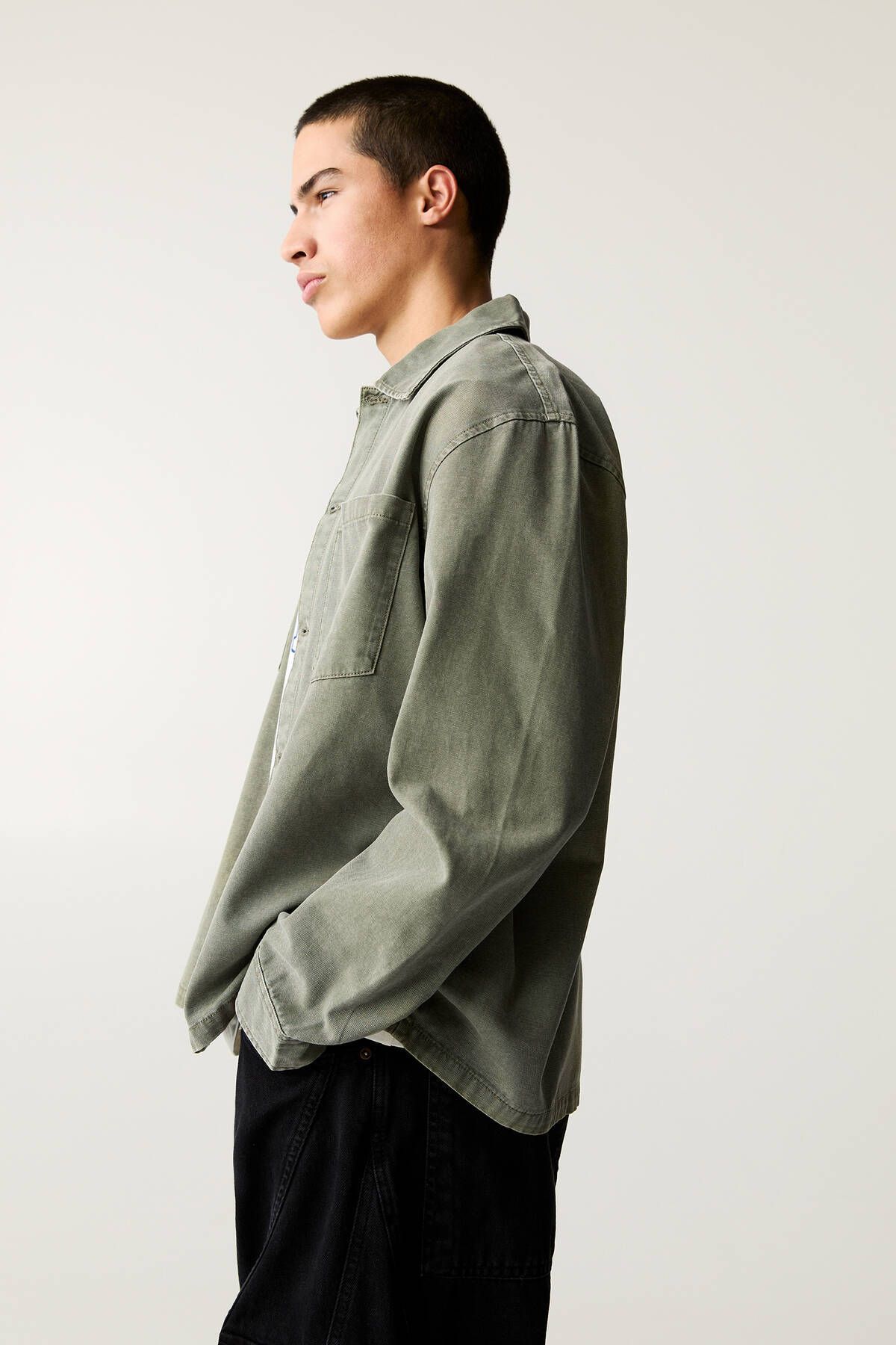 Pull & Bear-Shirt with front pockets 3