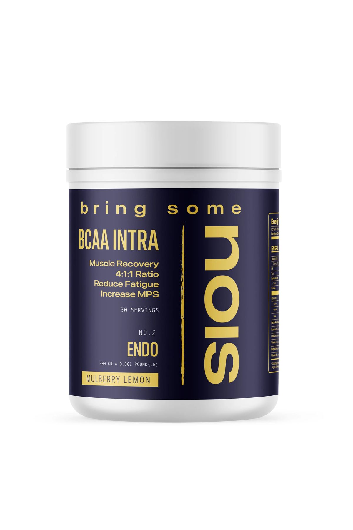 Nois Nutrition NOIS BCAA INTRA "ENDO" Karadut Limon Aromalı 300 GR