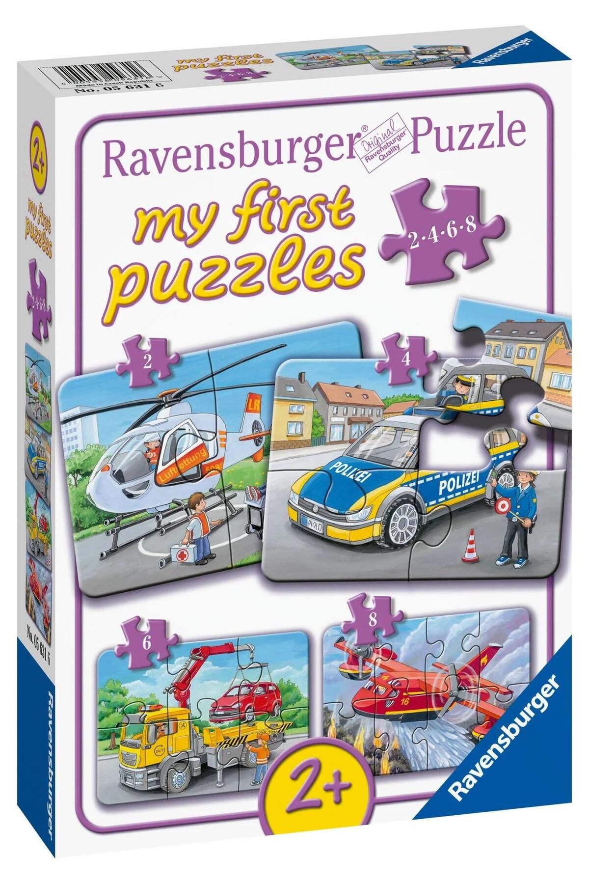 RAVENSBURGER 2/4/6/8 Parça Puzzle İlkyardım Araçları 056316