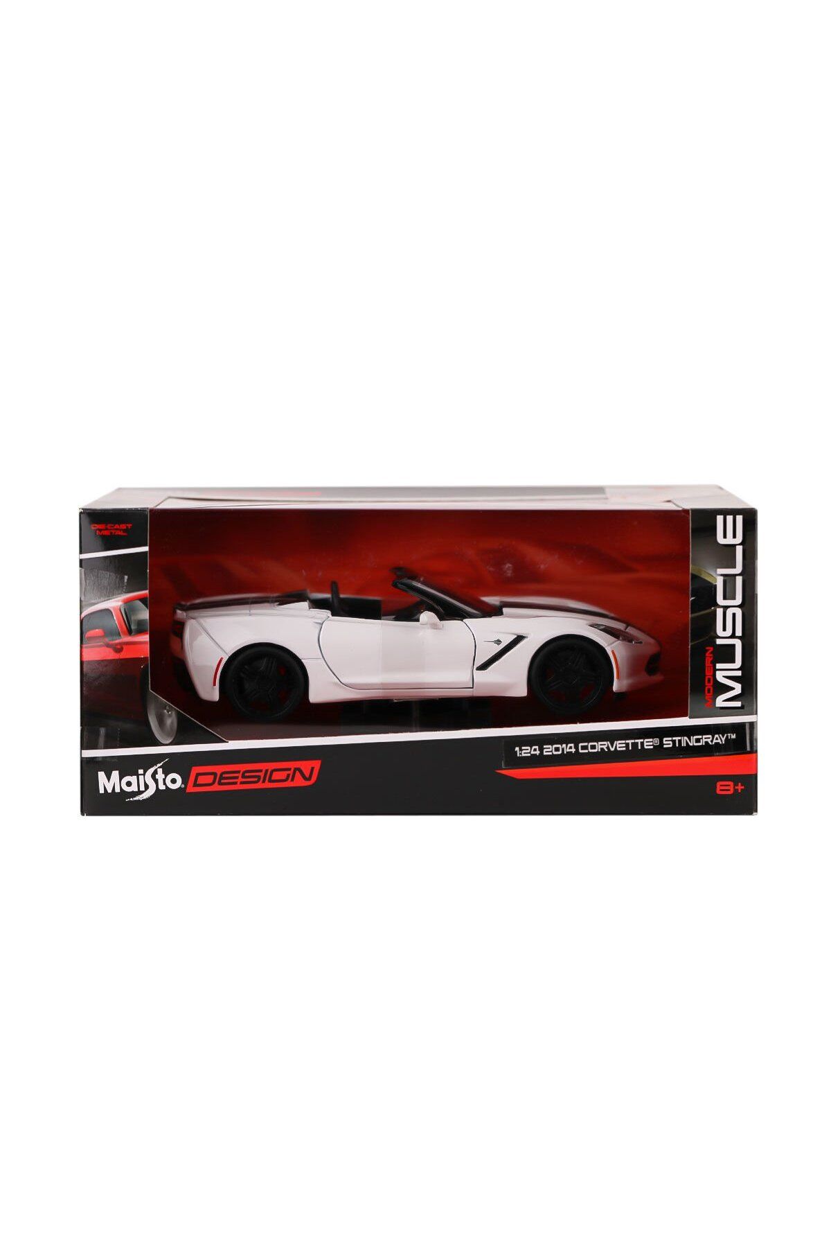 NillyToys MAY 32501 2014 Corvette Stingray 1:24 Model Araba -Necotoys