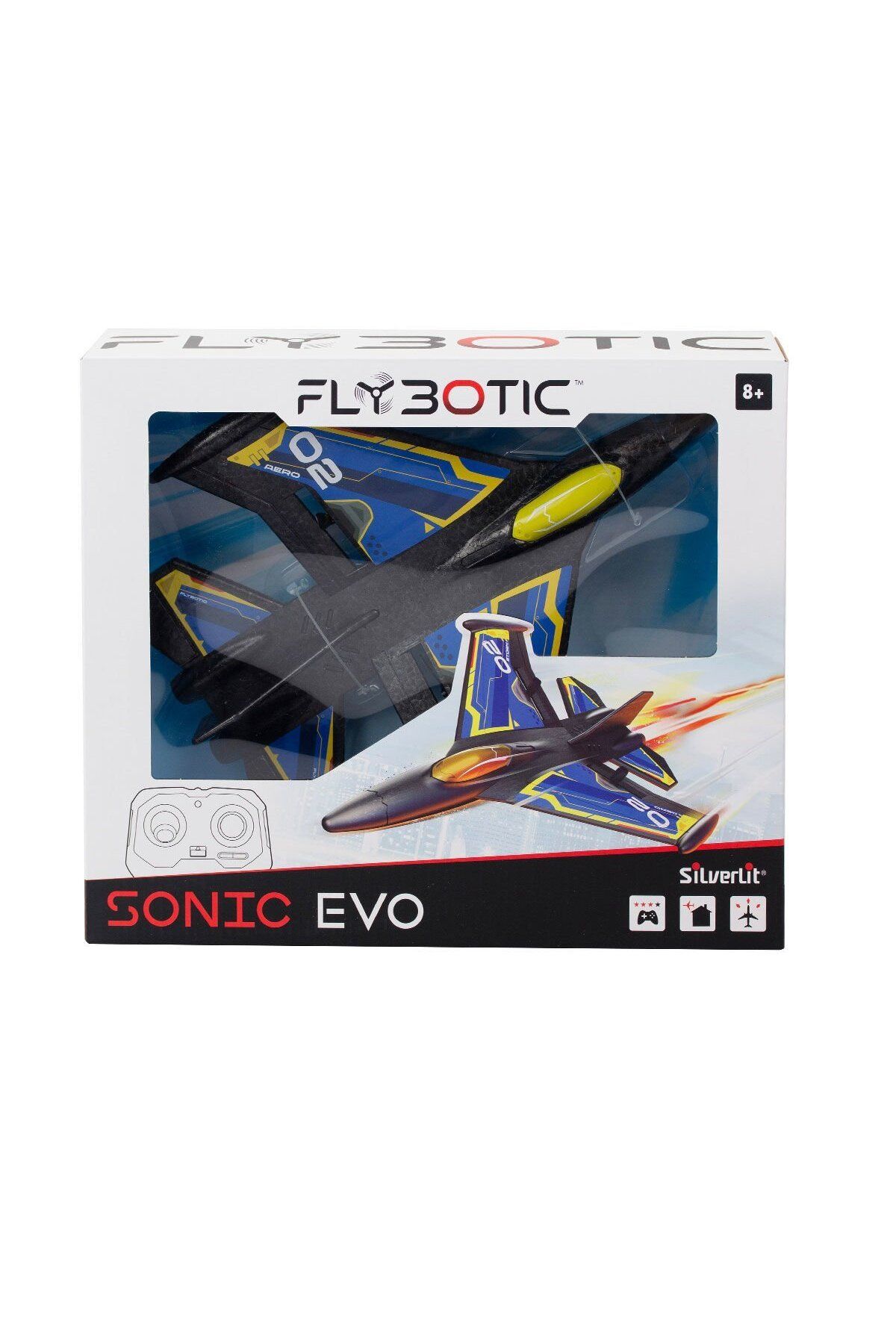 NillyToys SIL 85741 Silverlit Sonic Evo Kumandalı Uçak -Necotoys