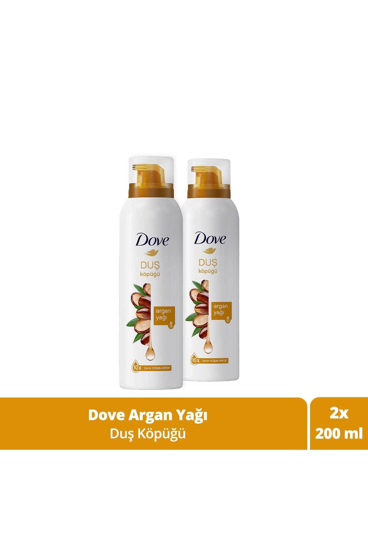 Dove Duş Köpüğü Argan Yağı Yoğun Köpük 200 ml x2