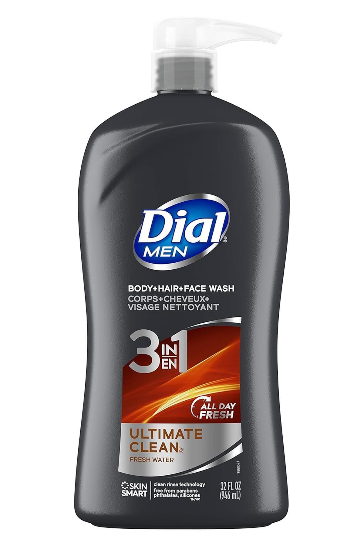 Dial Men Ultimate Clean 3in1 Şampuan 946ML