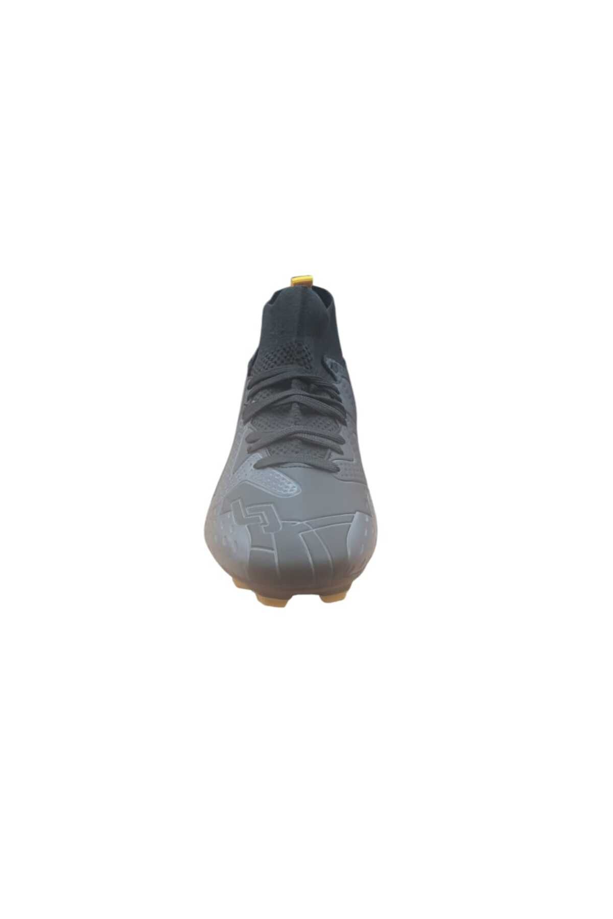 Jump-30226 Black-Yellow Socks Turf - Astroturf Football Boots Soccer Shoes 2