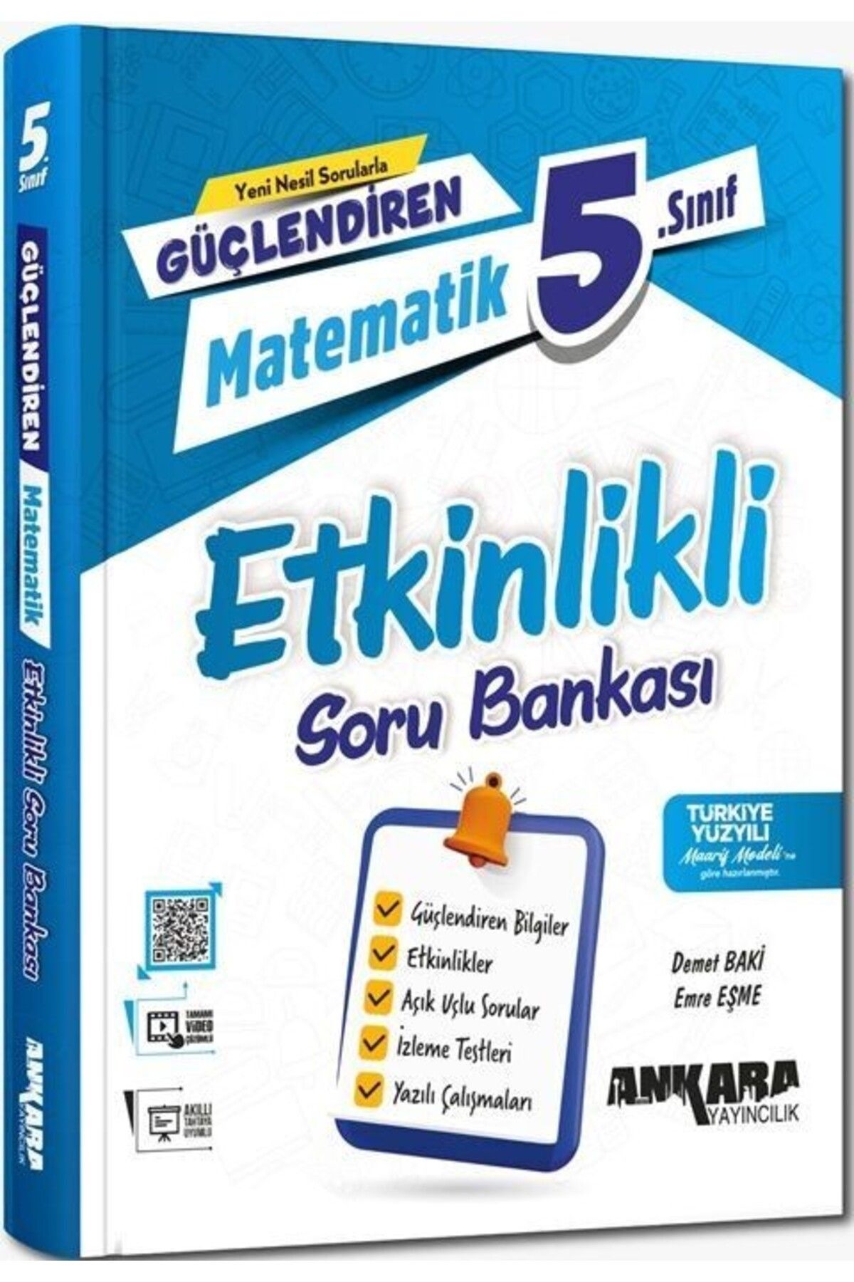 Ankara Kitap Merkezi 5. Sınıf Matematik Güçlendiren Etkinlikli Soru Bankası Ankara Yayıncılık