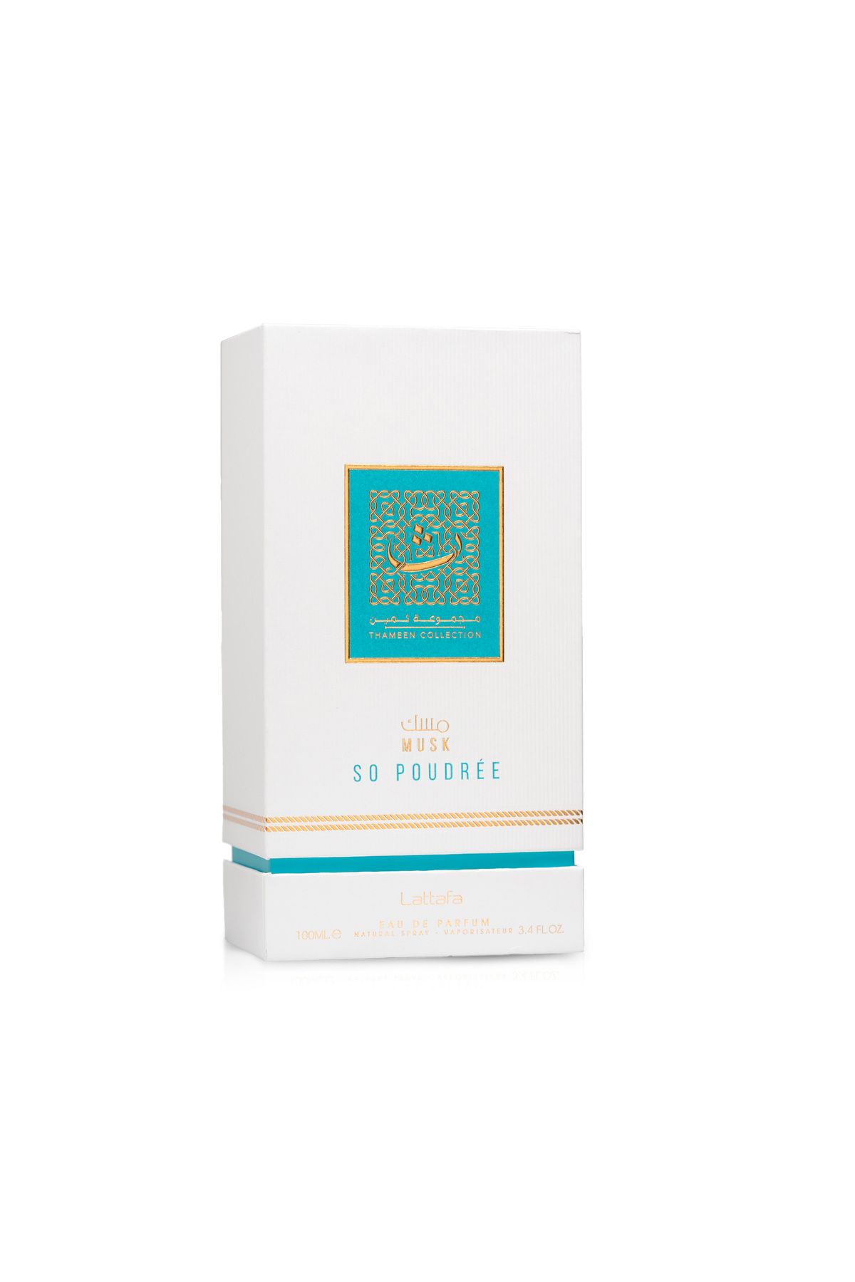 عطر مردانه و زنانه MUSK SO POUDREE مجموعه THAMEEN 100 میل Lattafa