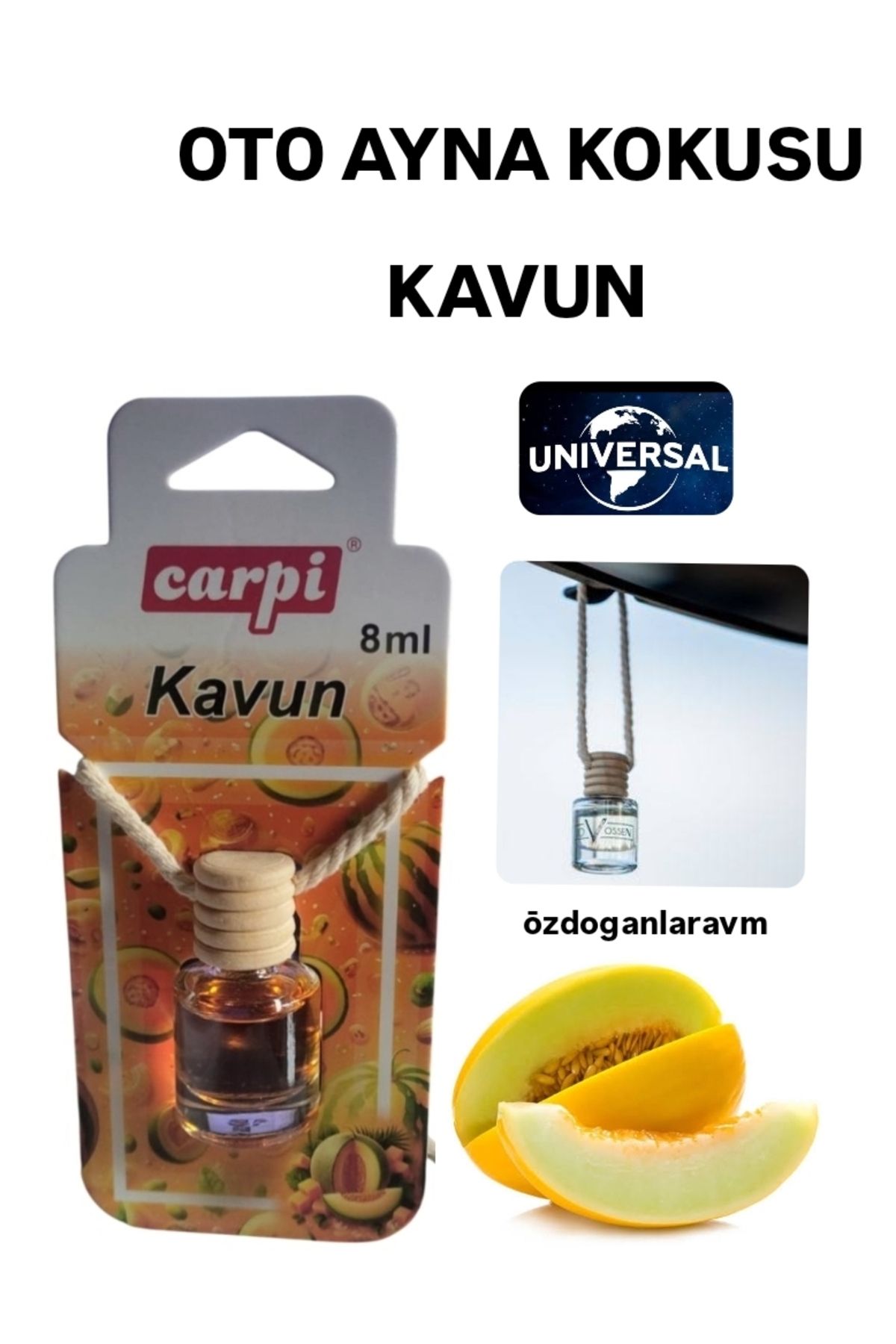 Dogant Otomobil  Ayna Kokusu Kavunlu  8 ml