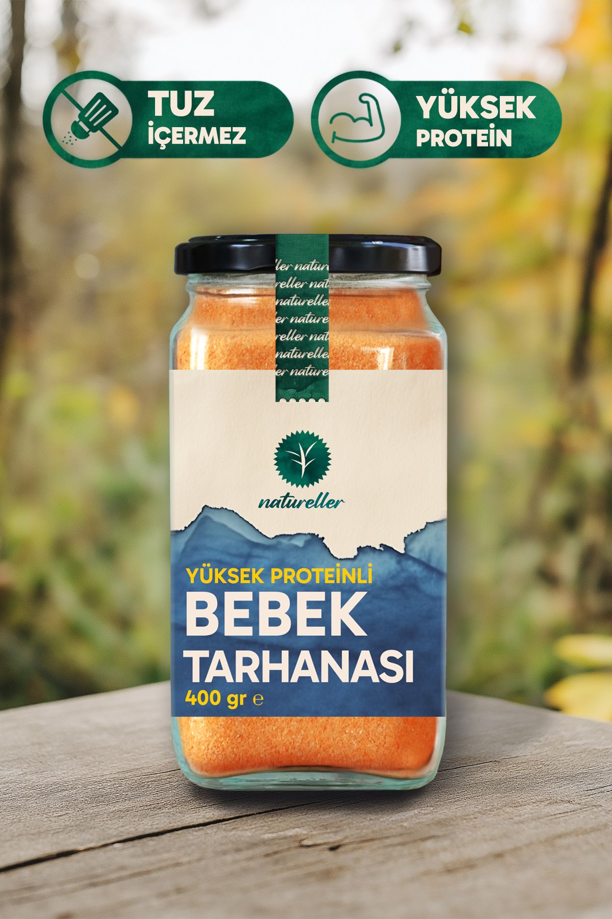 Natureller Bebek Tarhanası 400 gr