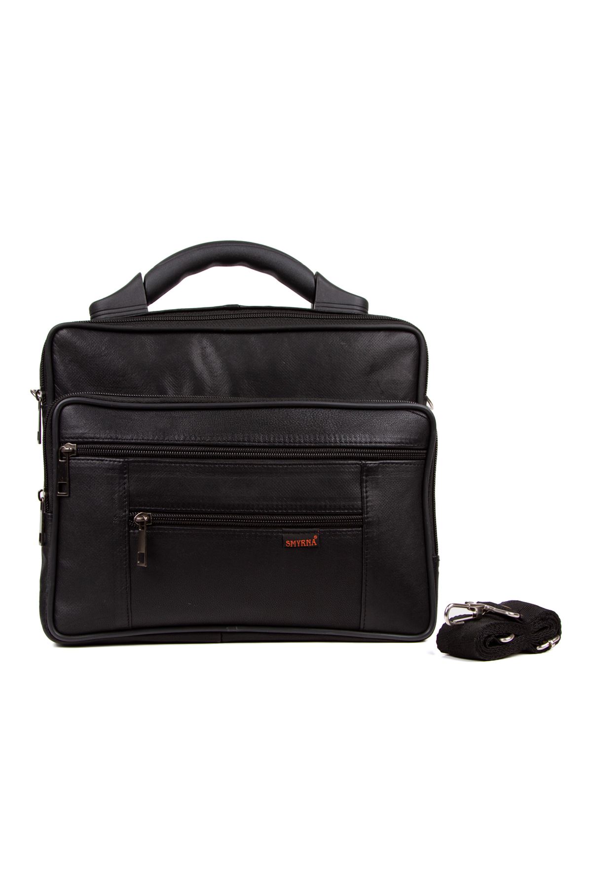 Newish Polo-Men's Genuine Leather Men's Hand and Shoulder Bag 4