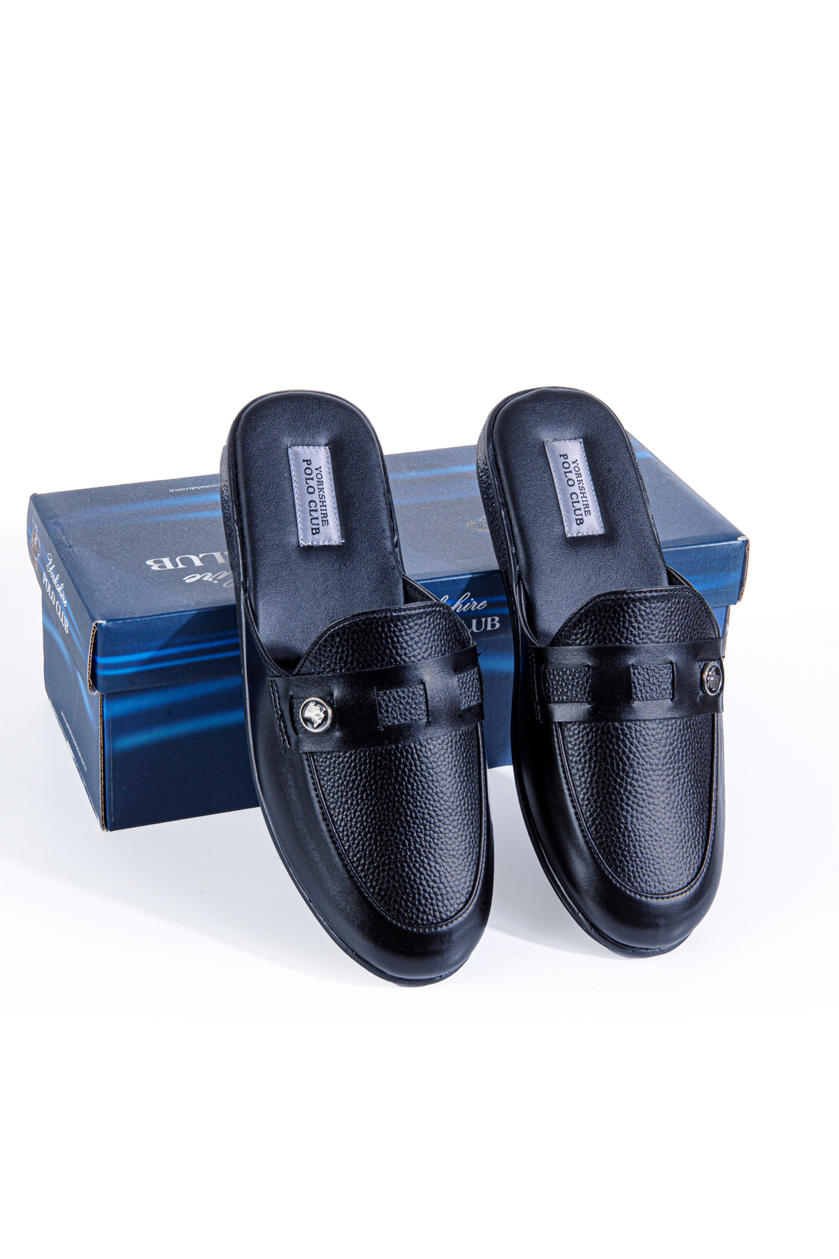 Yorkshire Polo Club-Black Home Guest Dowry Bundle and Groom Slippers 3