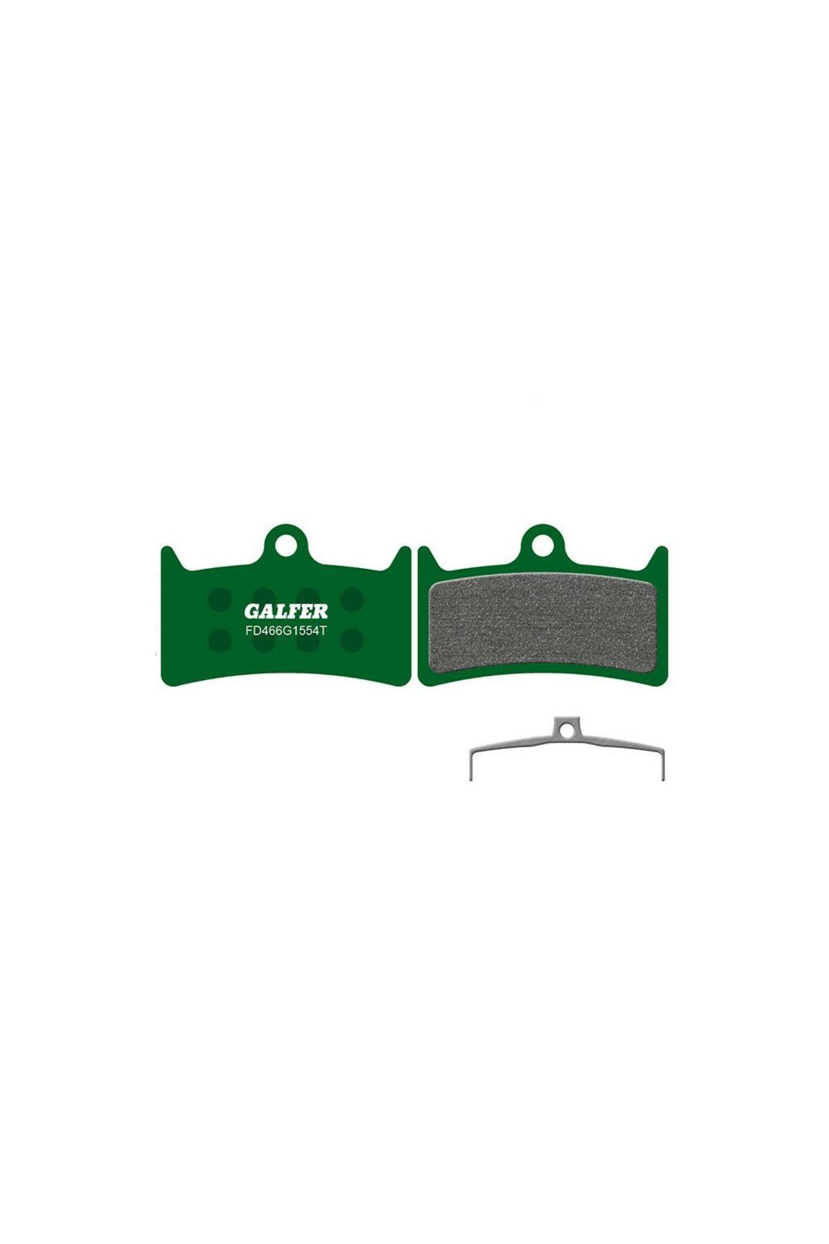 Bike And Art GALFER Disc Brake Pads Pro for Hope/Trickstuff V4, Maxima | green