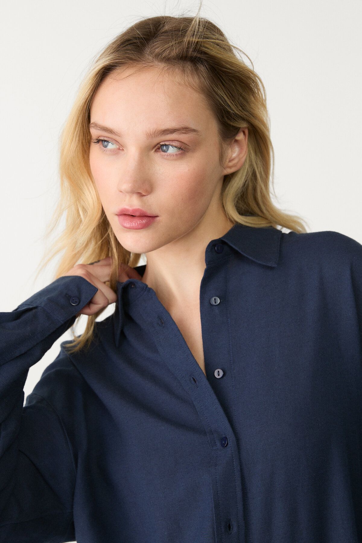 Stradivarius-Linen blend shirt 4