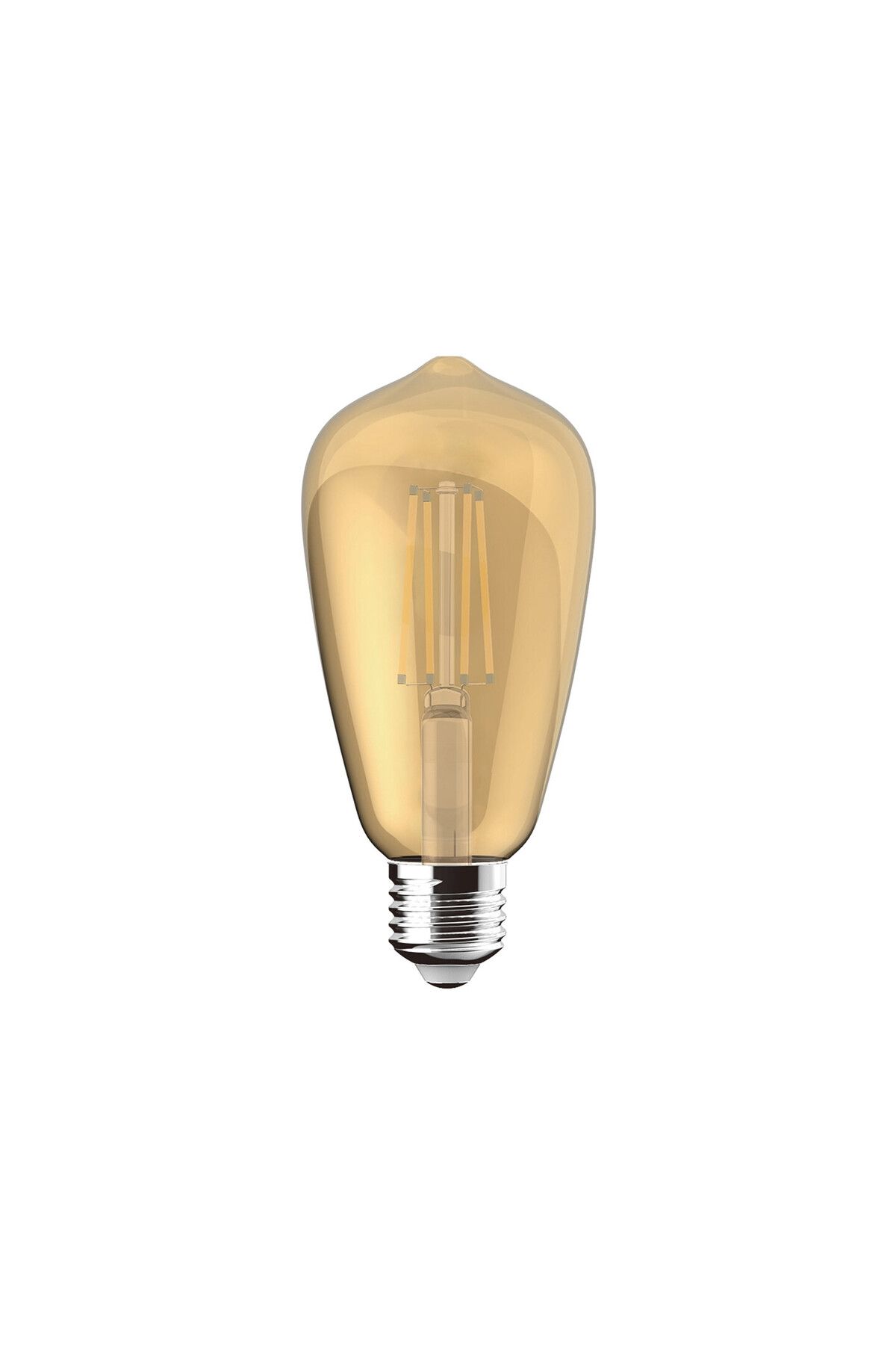 Ecolite Vıntage Gold Rustica 4 W Sarı Klasik E27 Duy Led Ampul